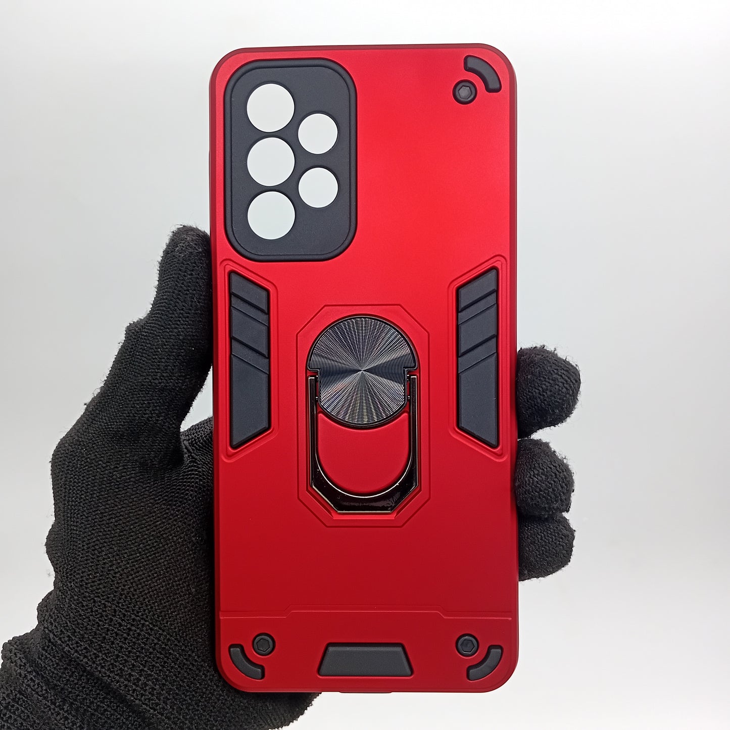 Samsung A33 Hard PC Case with ring holder Shockproof Slim back Cover