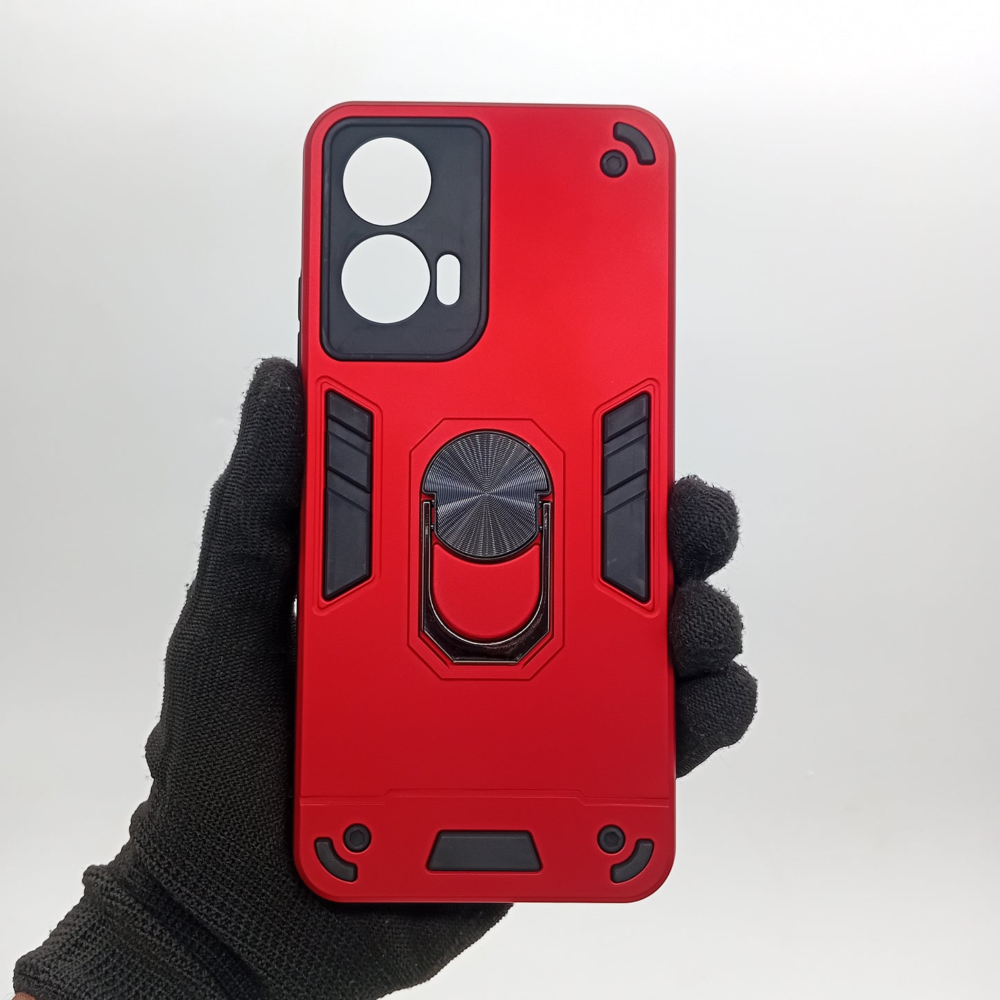 Motorola G35 Hard PC Case with ring holder Shockproof Slim back Cover