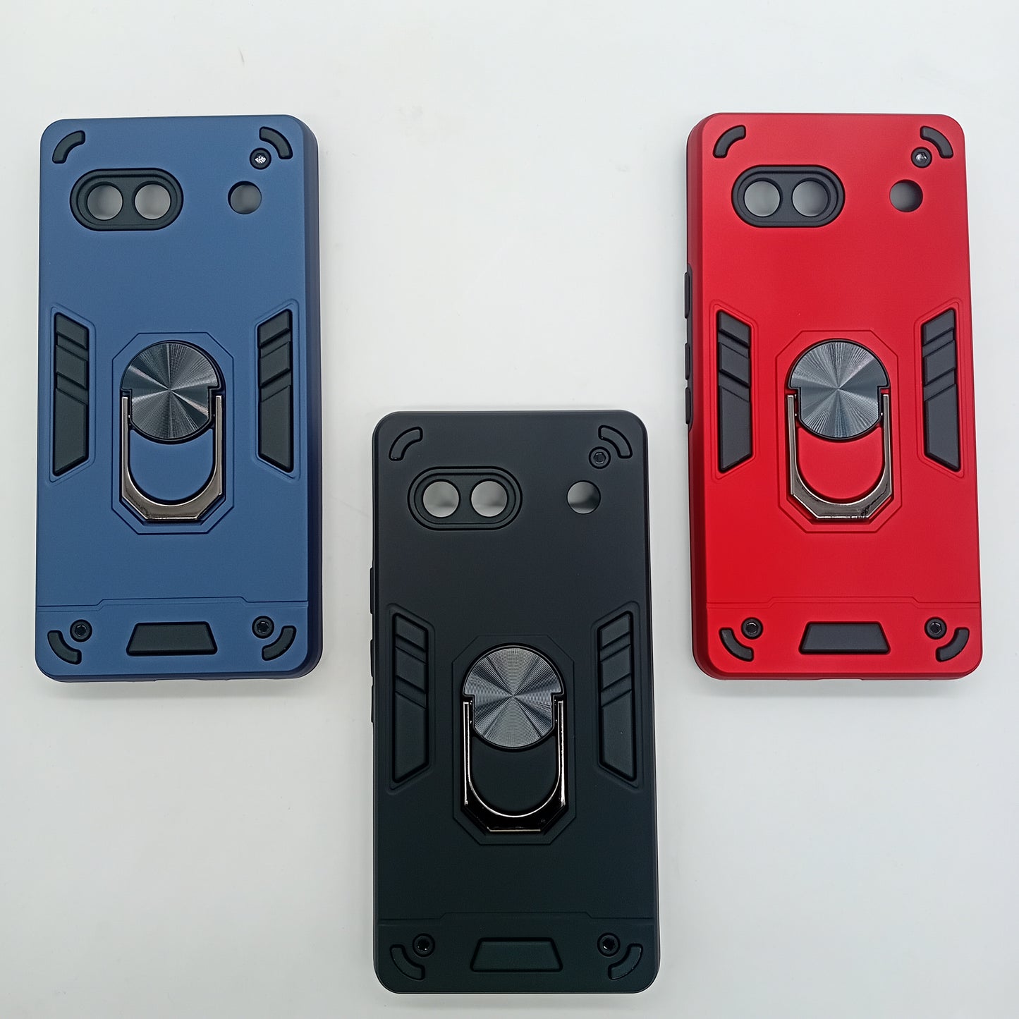 Google Pixel 7A Hard PC Case with ring holder Shockproof Slim back Cover