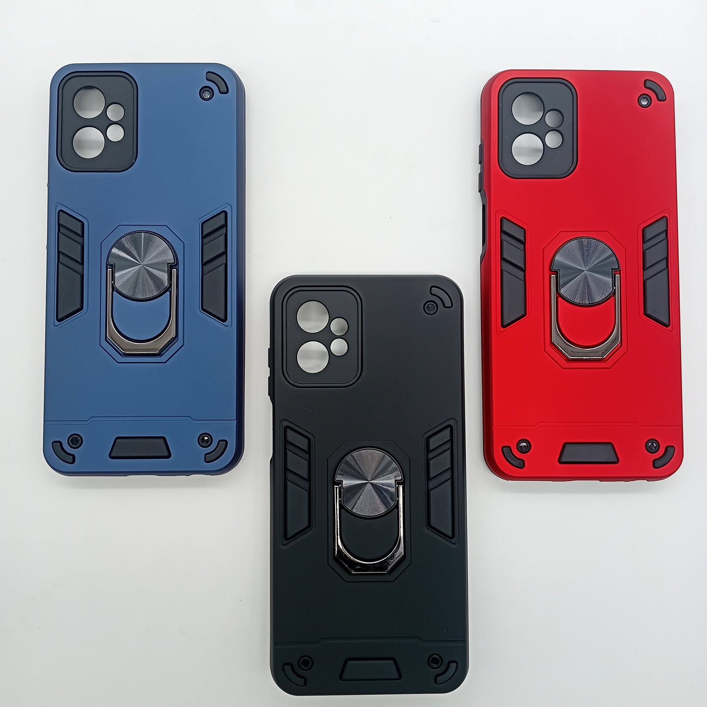 Motorola G Power Hard PC Case with ring holder Shockproof Slim back Cover