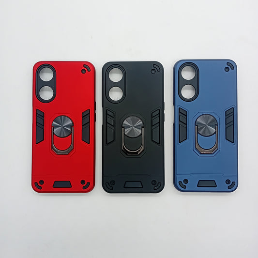 OPPO A78 5G Hard PC Case with ring holder Shockproof Slim back Cover