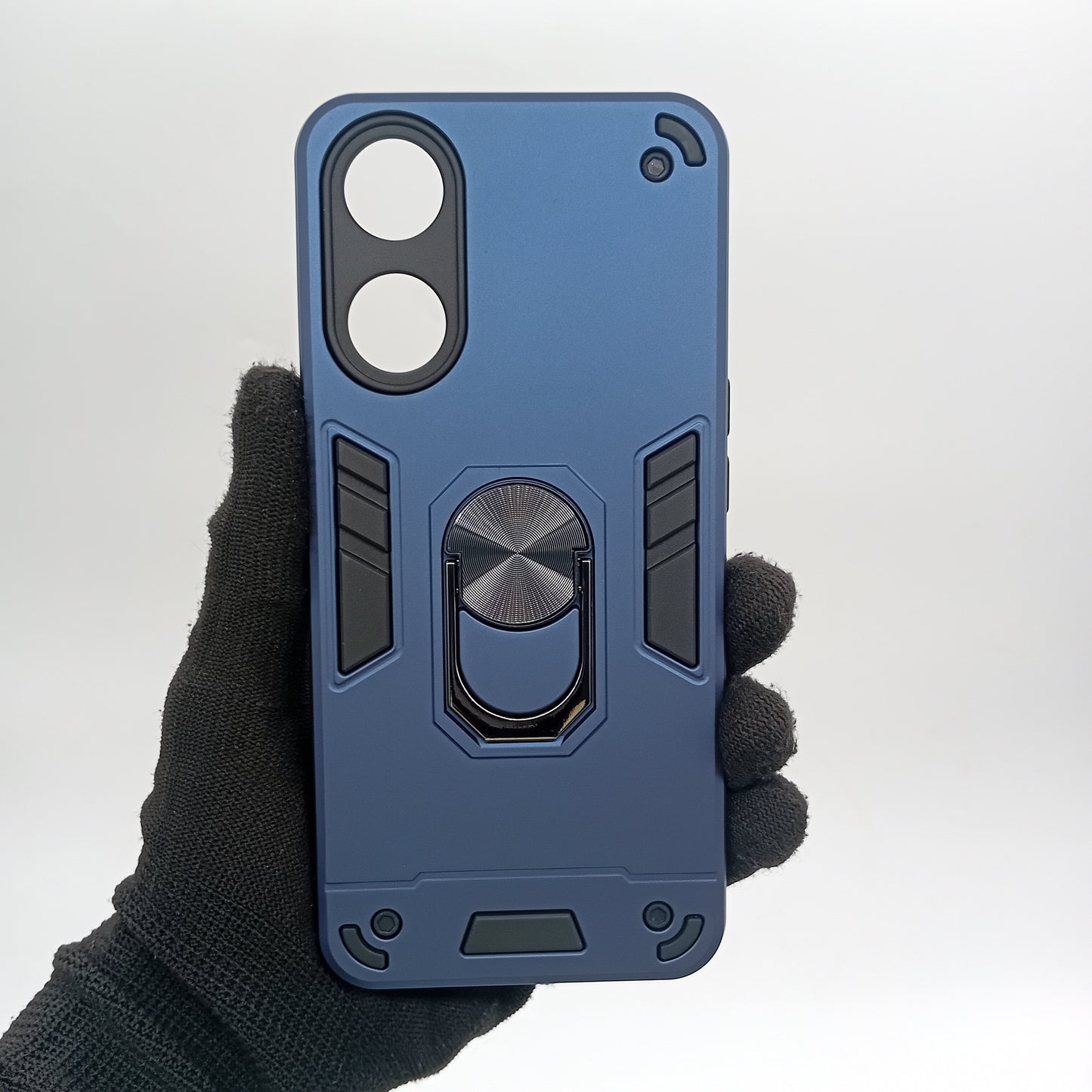 OPPO A78 5G Hard PC Case with ring holder Shockproof Slim back Cover