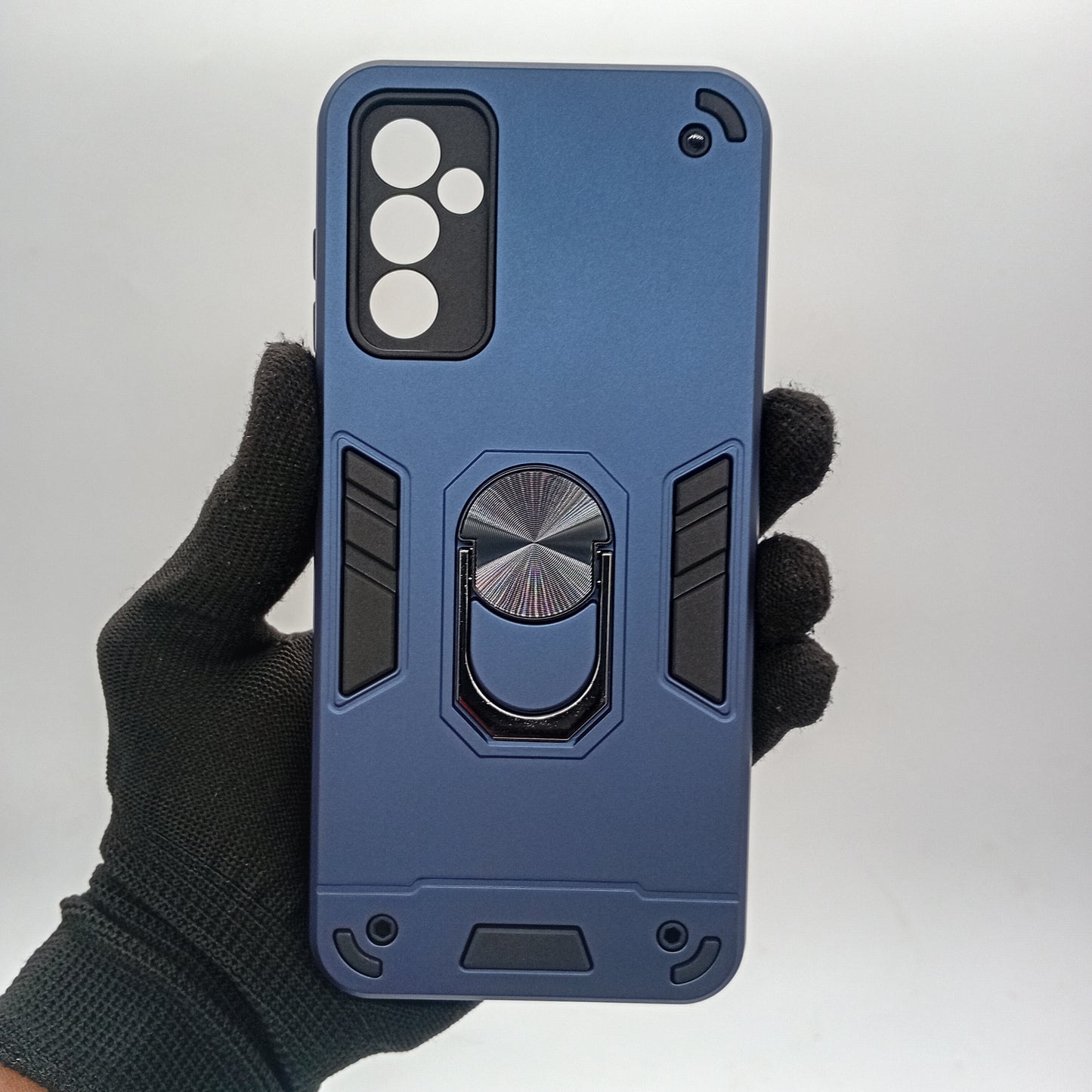 Samsung M13 Hard PC Case with ring holder Shockproof Slim back Cover