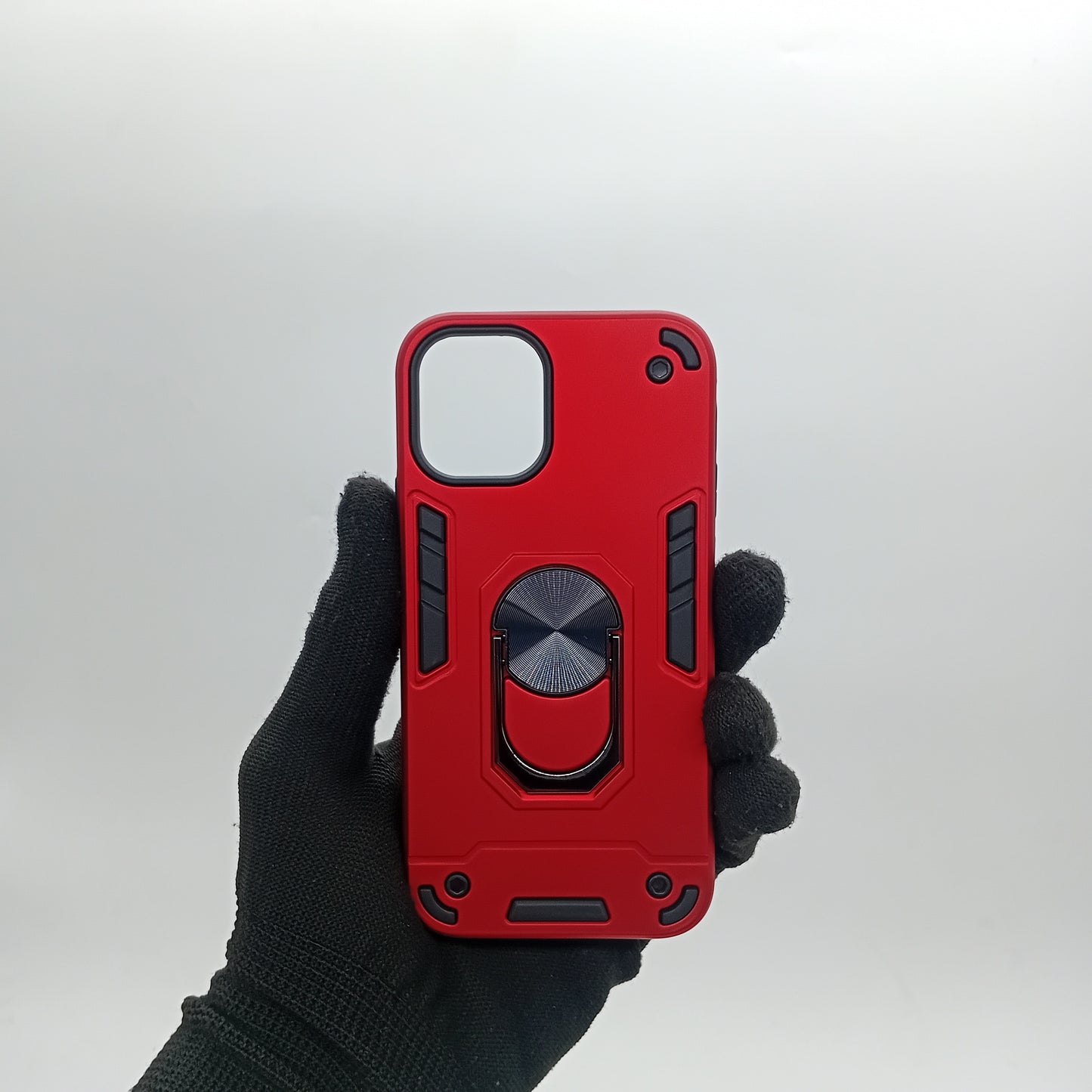 iPhone 12 Mini Hard PC Case with ring holder Shockproof Slim back Cover