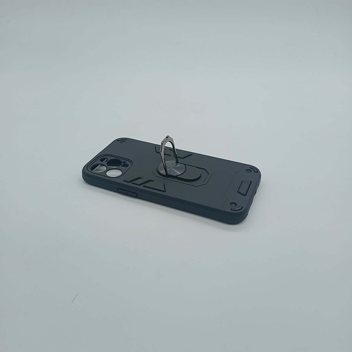 iPhone 12 Pro Max Hard PC Case with ring holder Shockproof Slim back Cover