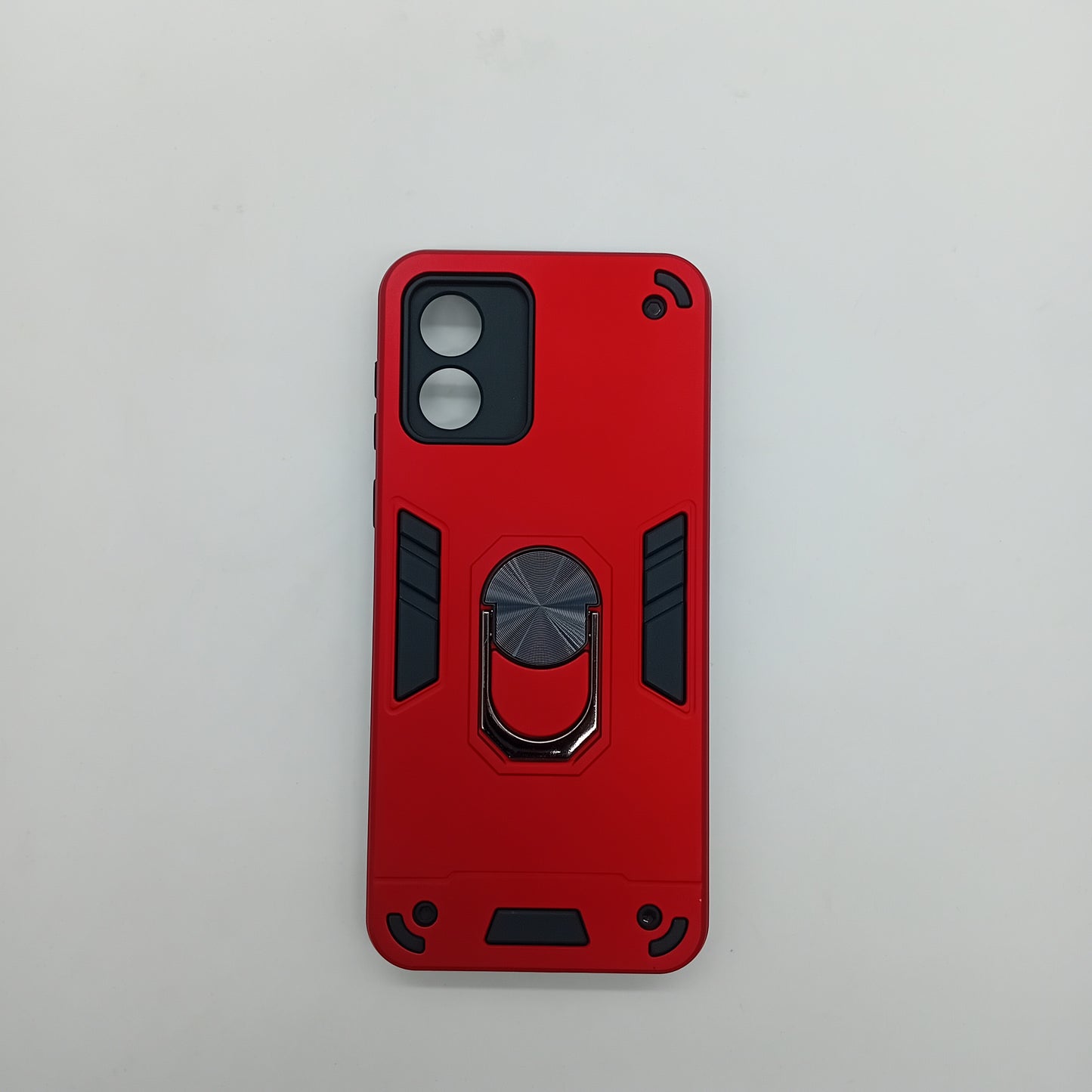 Motorola E13 Hard PC Case with ring holder Shockproof Slim back Cover