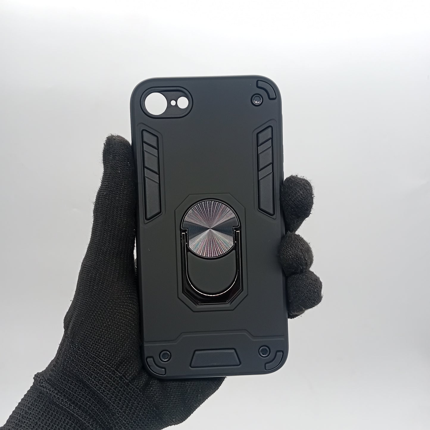 iPhone 7 Hard PC Case with ring holder Shockproof Slim back Cover