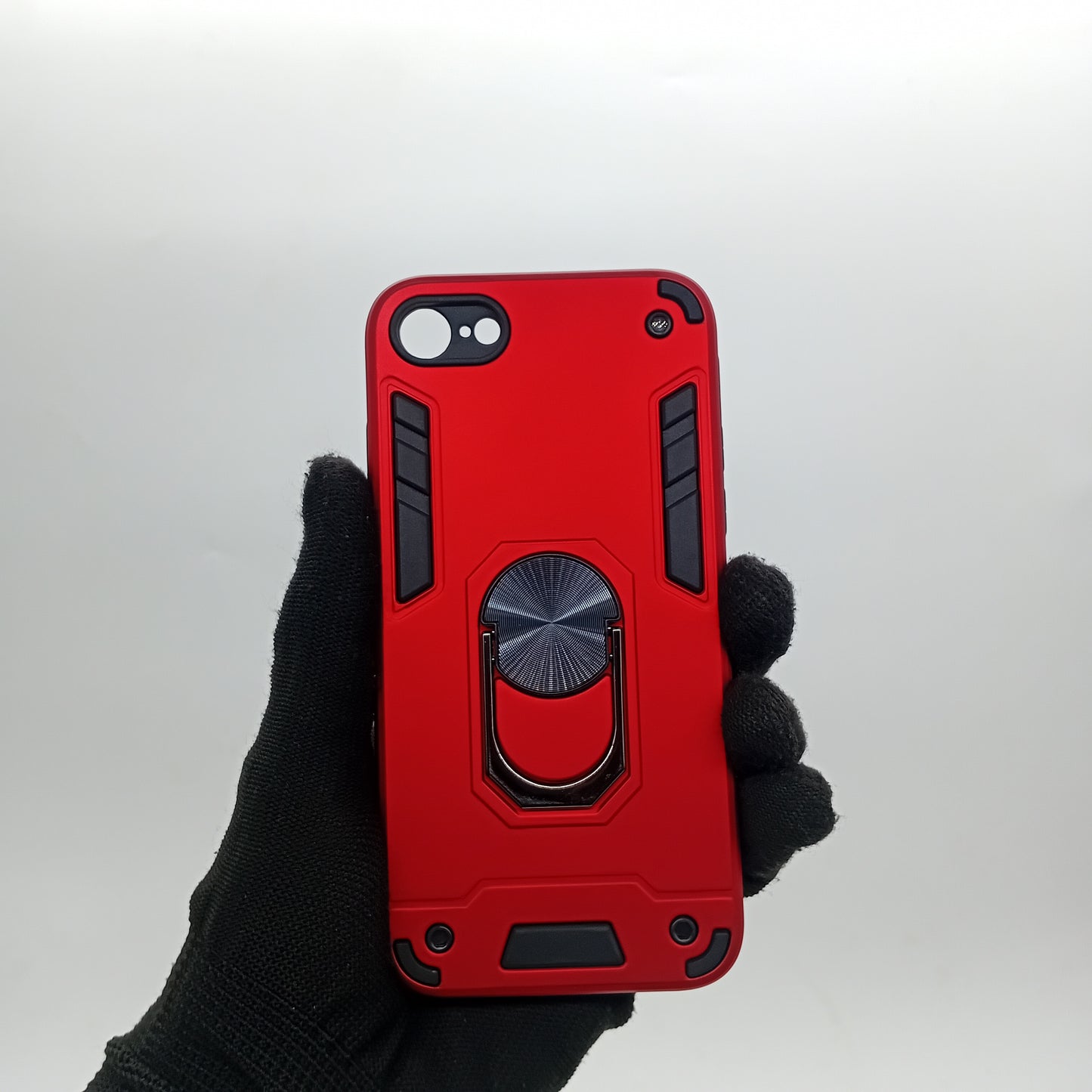 iPhone 7 Hard PC Case with ring holder Shockproof Slim back Cover