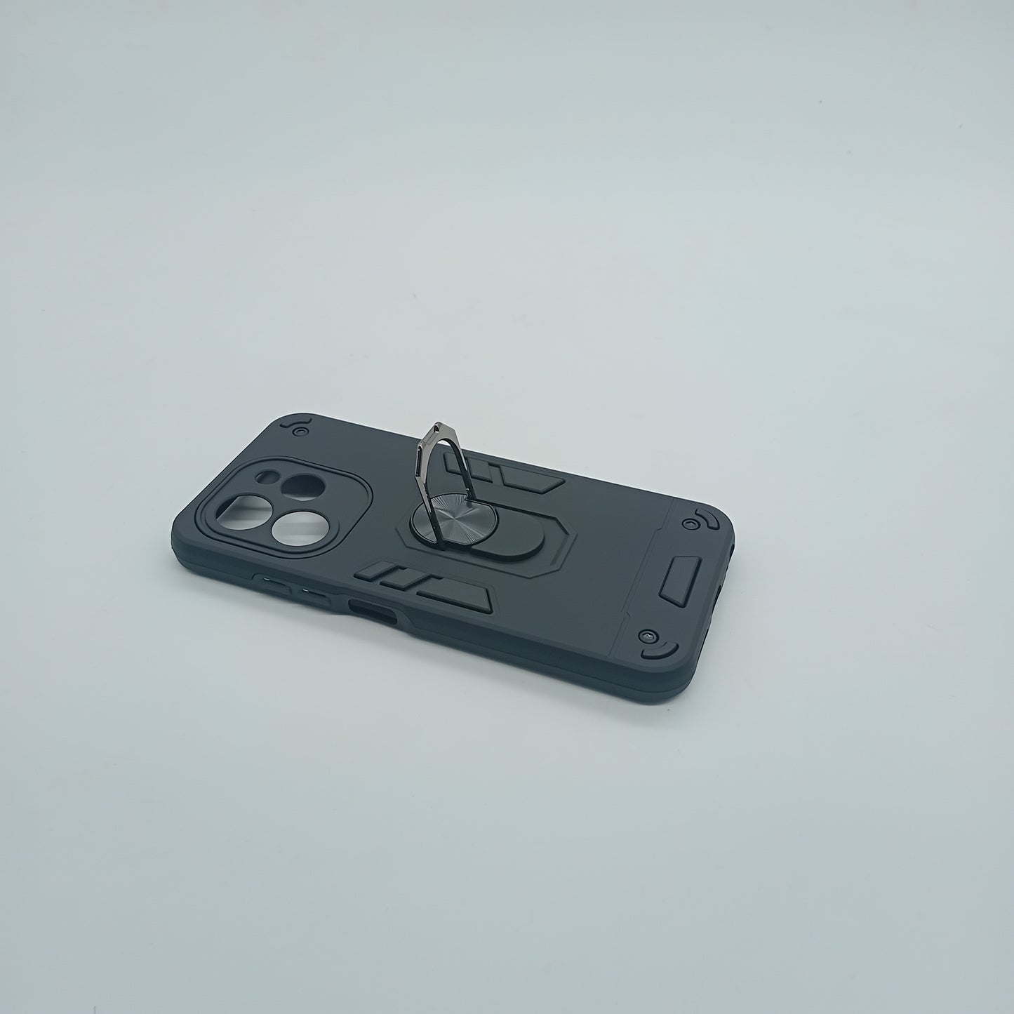 Tecno Spark 30 Hard PC Case with ring holder Shockproof Slim back Cover