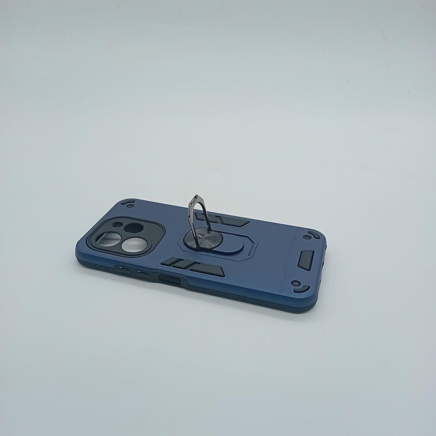 Tecno Spark 30 Hard PC Case with ring holder Shockproof Slim back Cover