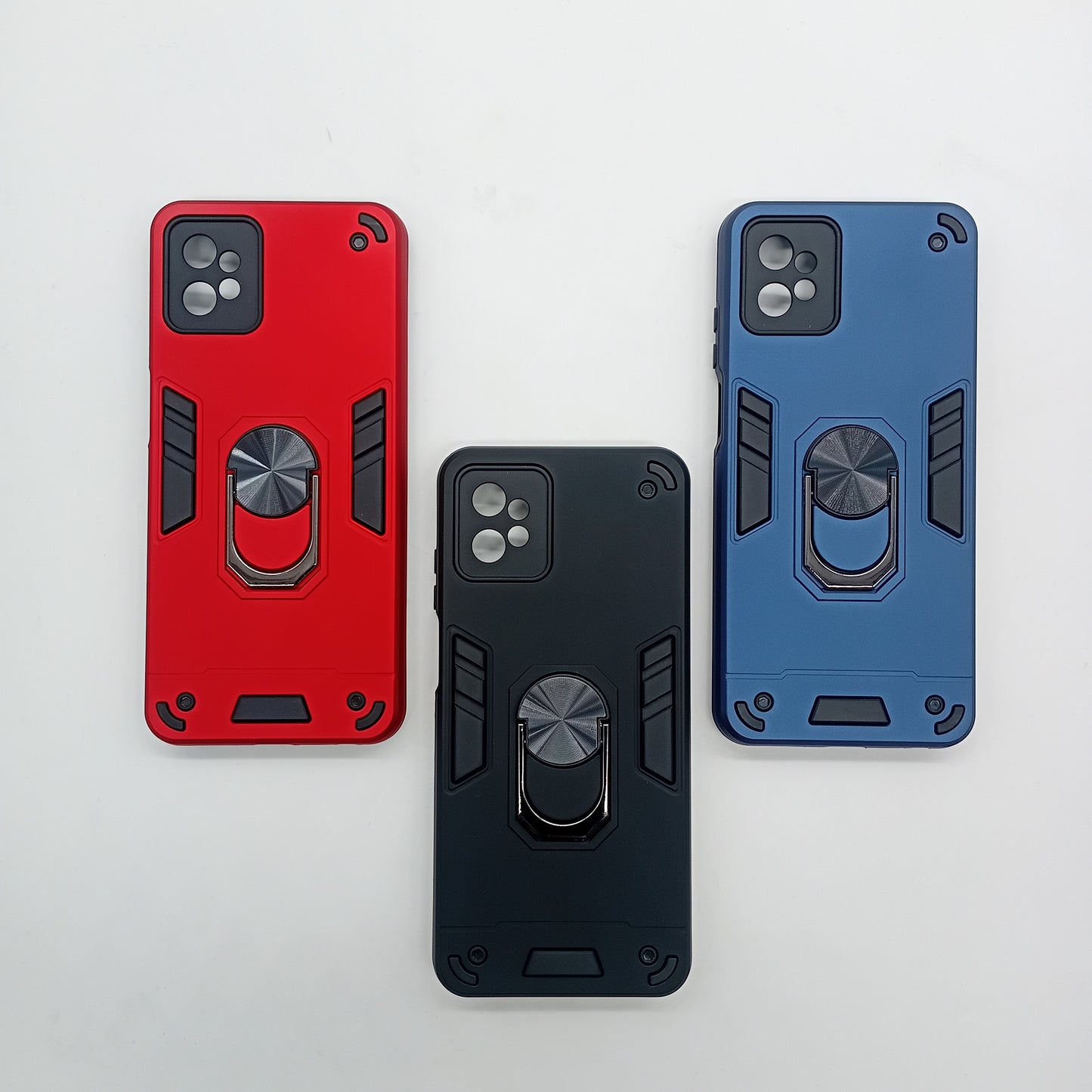 Motorola G32 Hard PC Case with ring holder Shockproof Slim back Cover