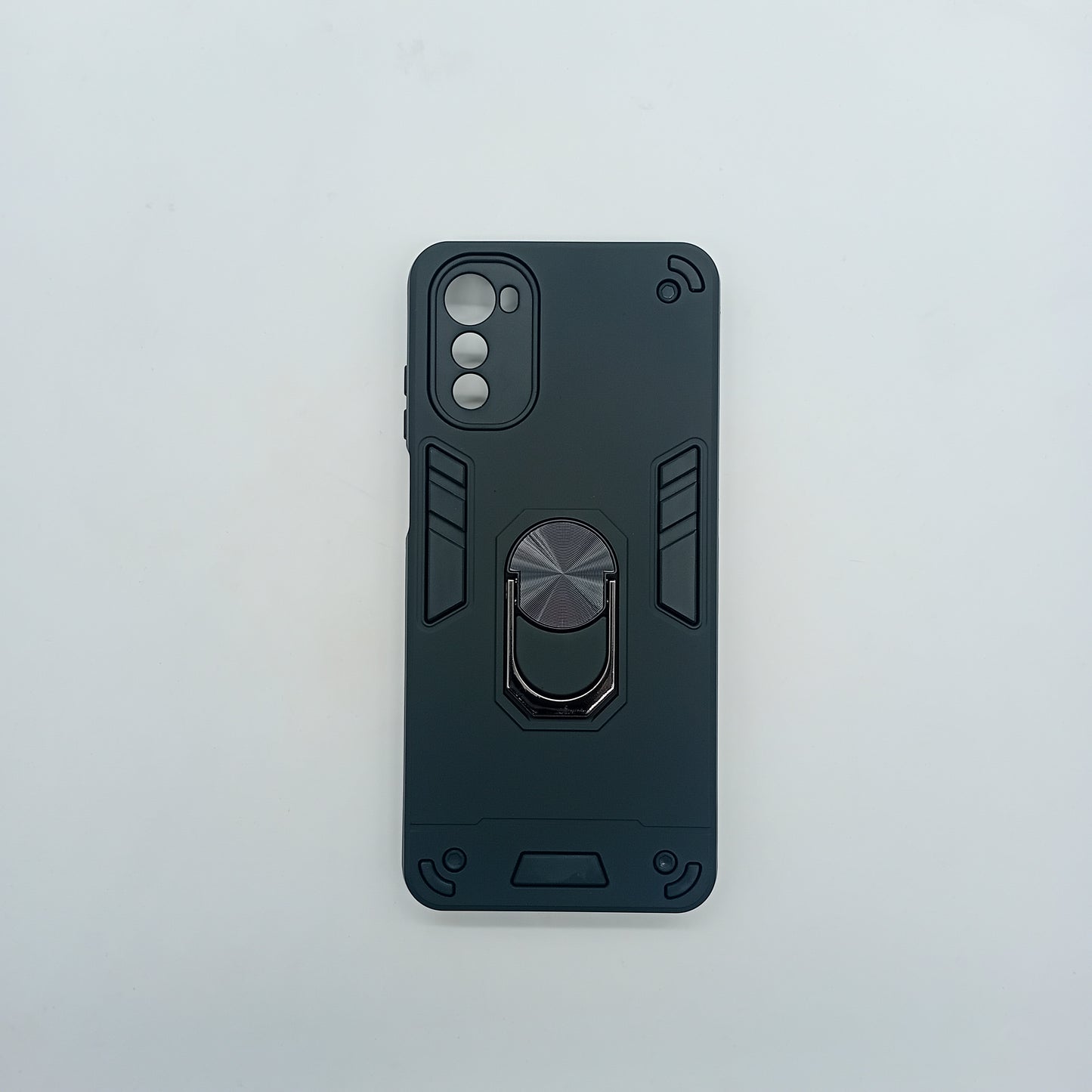 Motorola E32 Hard PC Case with ring holder Shockproof Slim back Cover