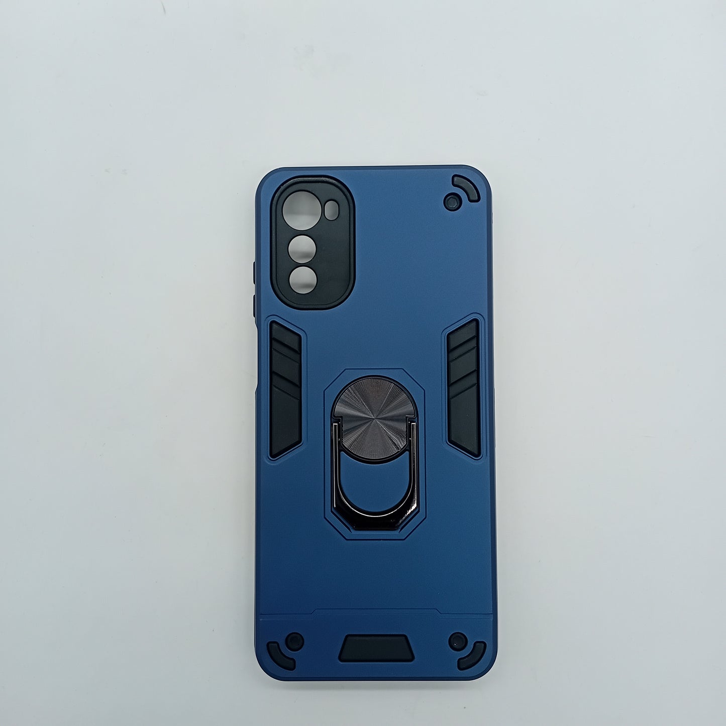 Motorola E32 Hard PC Case with ring holder Shockproof Slim back Cover