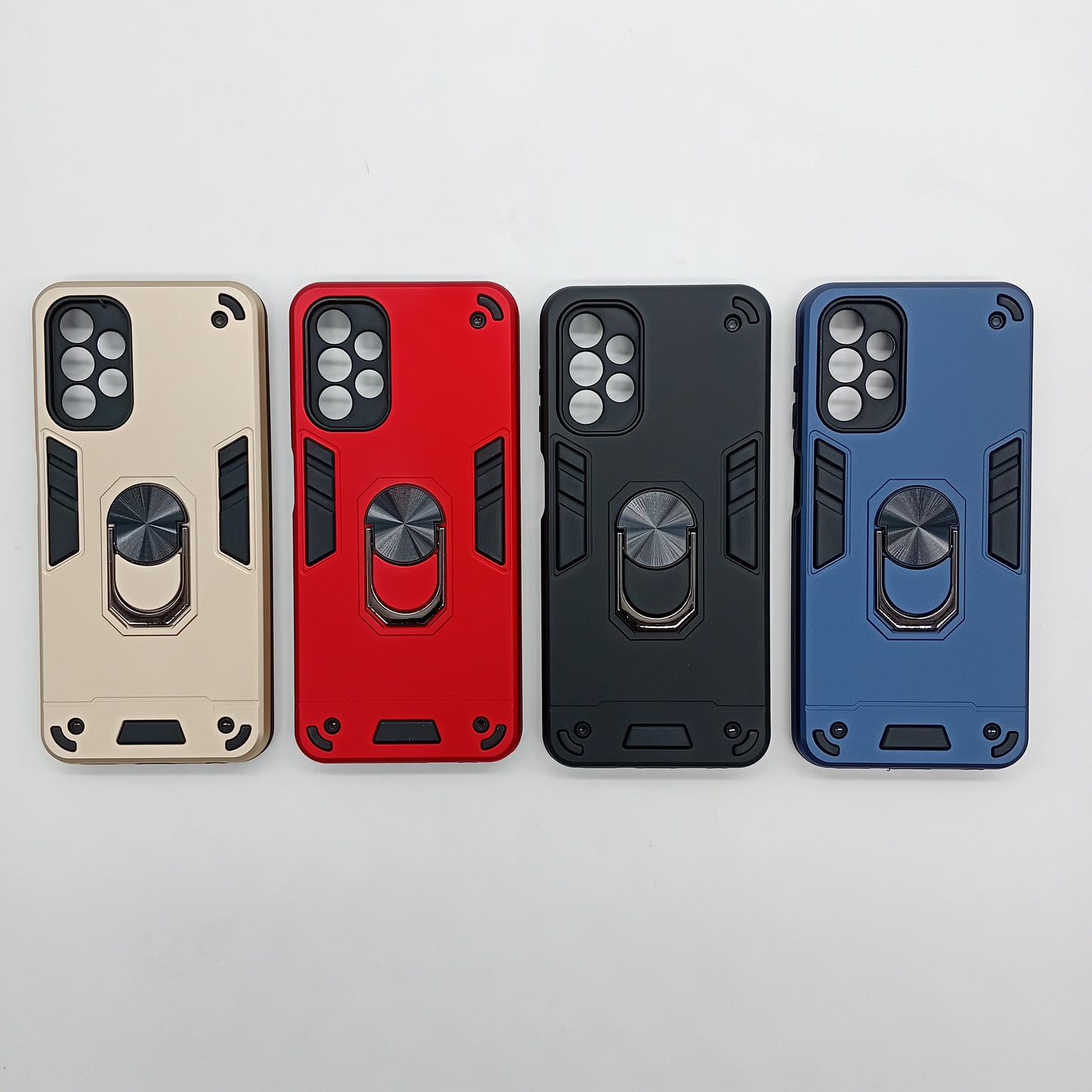 Samsung A13 4G Hard PC Case with ring holder Shockproof Slim back Cover