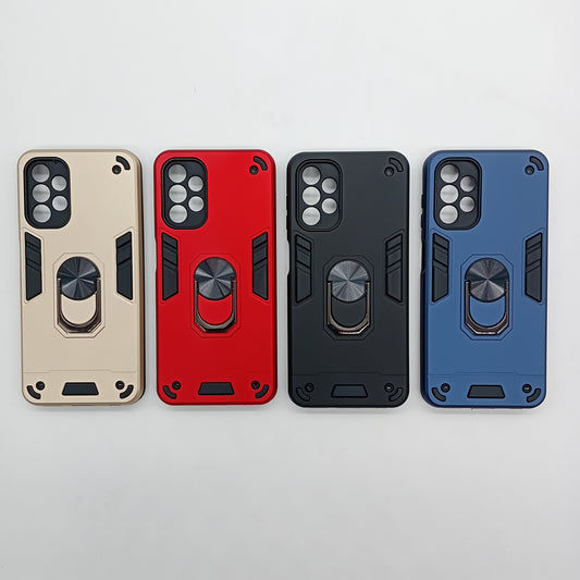 Samsung A13 4G Hard PC Case with ring holder Shockproof Slim back Cover