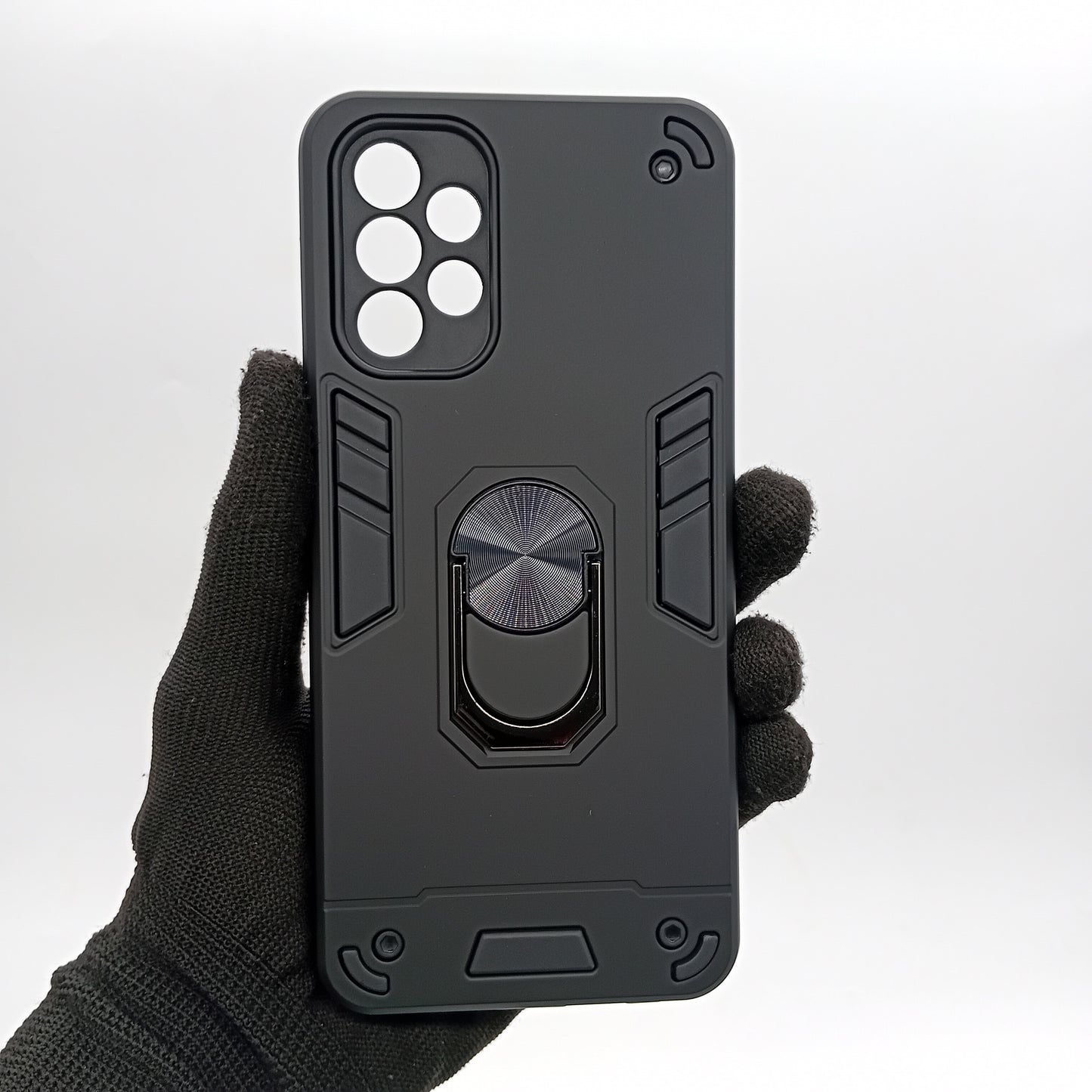 Samsung A13 4G Hard PC Case with ring holder Shockproof Slim back Cover