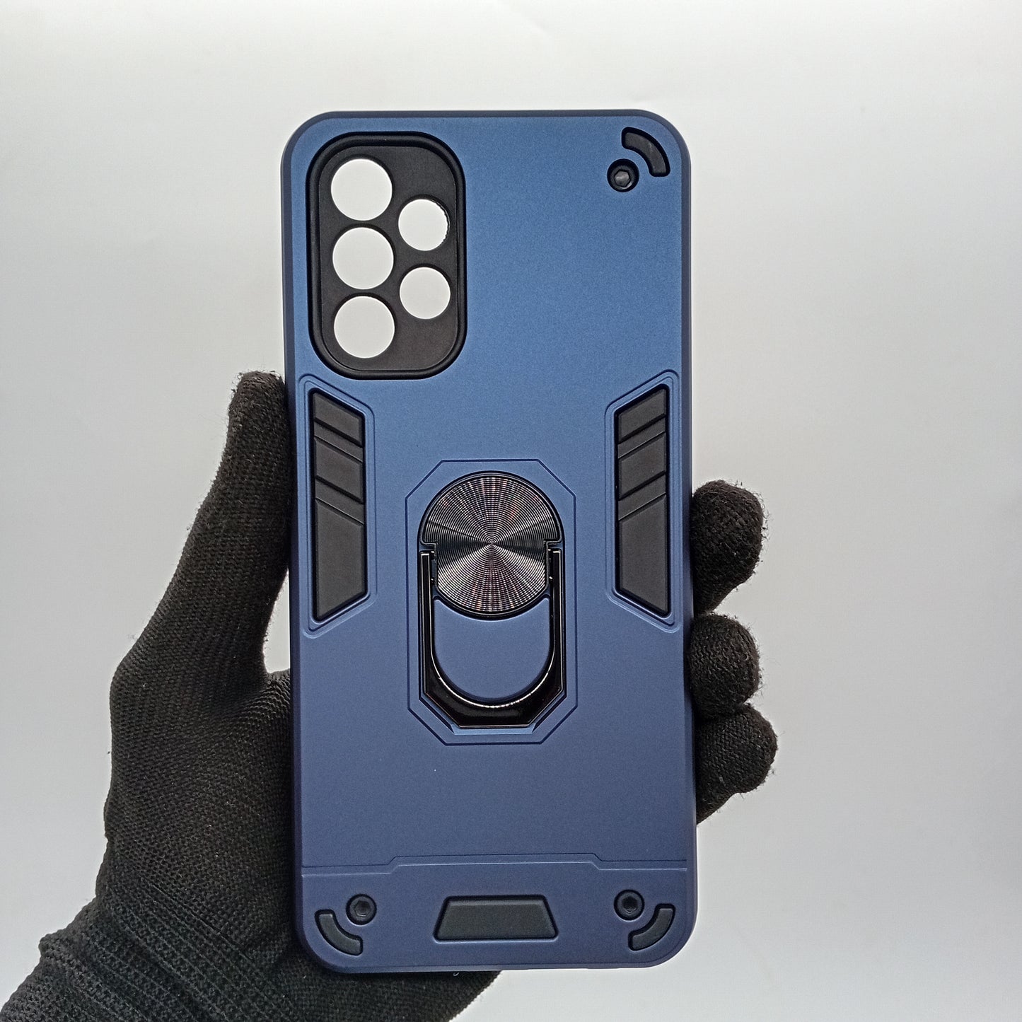 Samsung A13 4G Hard PC Case with ring holder Shockproof Slim back Cover