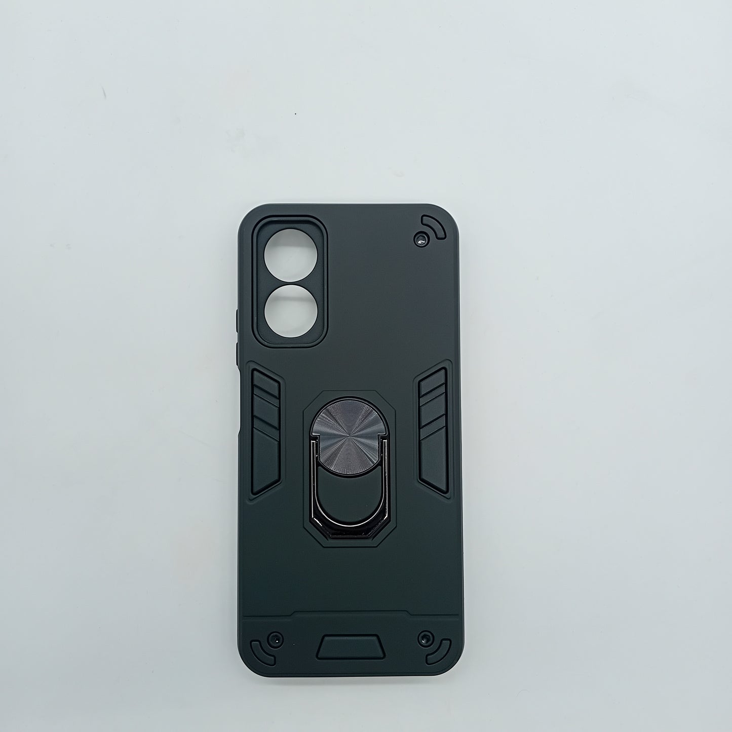 OPPO A17 Hard PC Case with ring holder Shockproof Slim back Cover