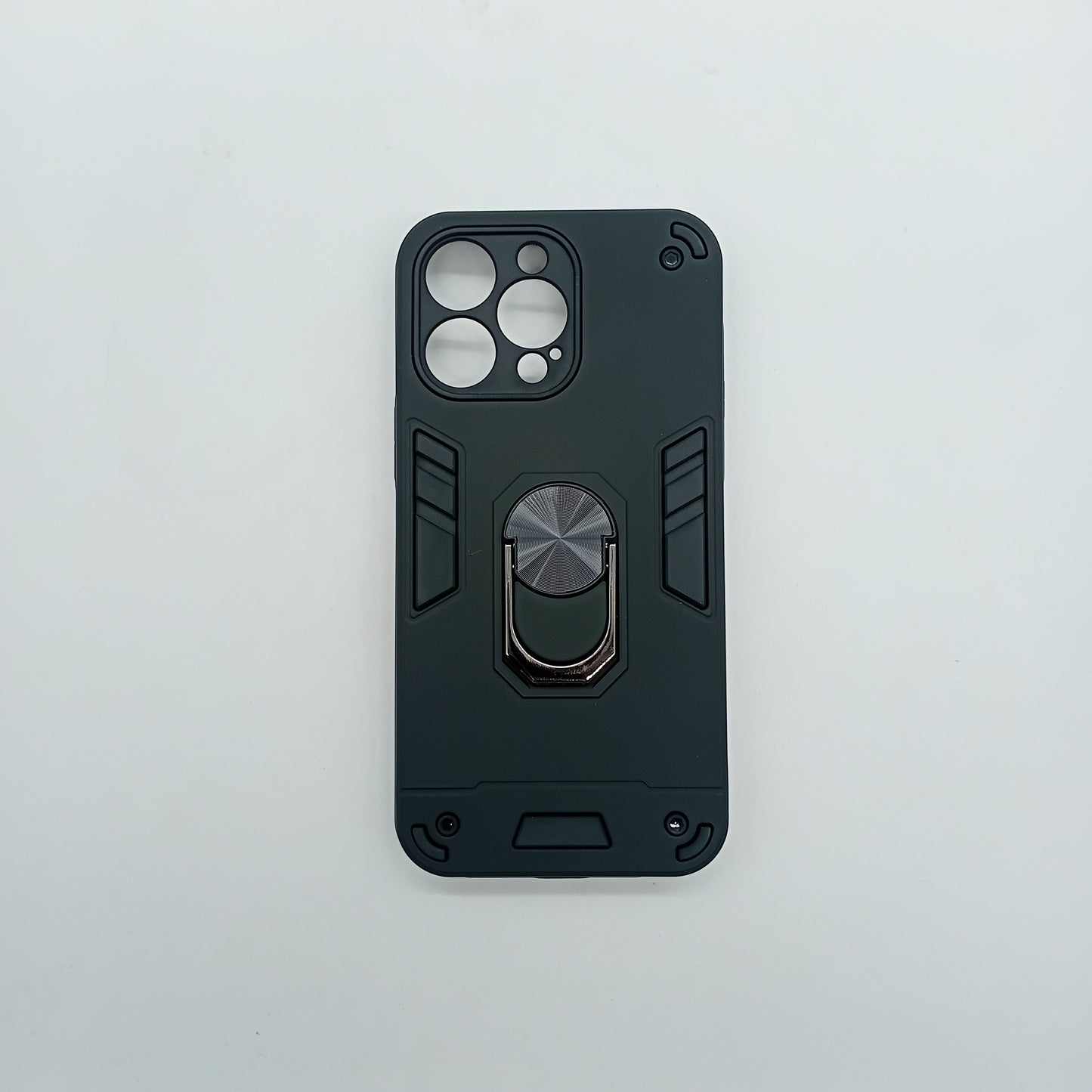 iPhone 14 Pro Max Hard PC Case with ring holder Shockproof Slim back Cover