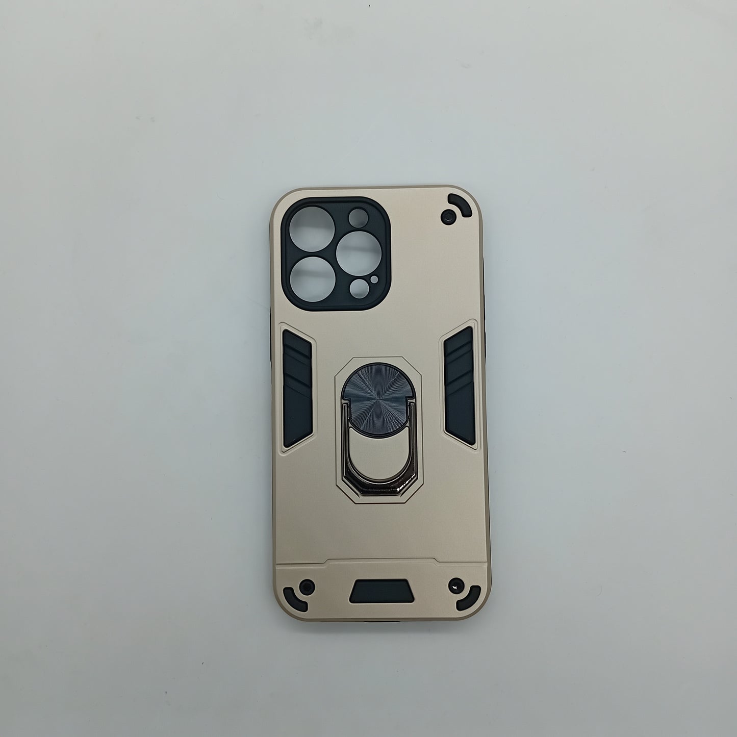 iPhone 14 Pro Max Hard PC Case with ring holder Shockproof Slim back Cover