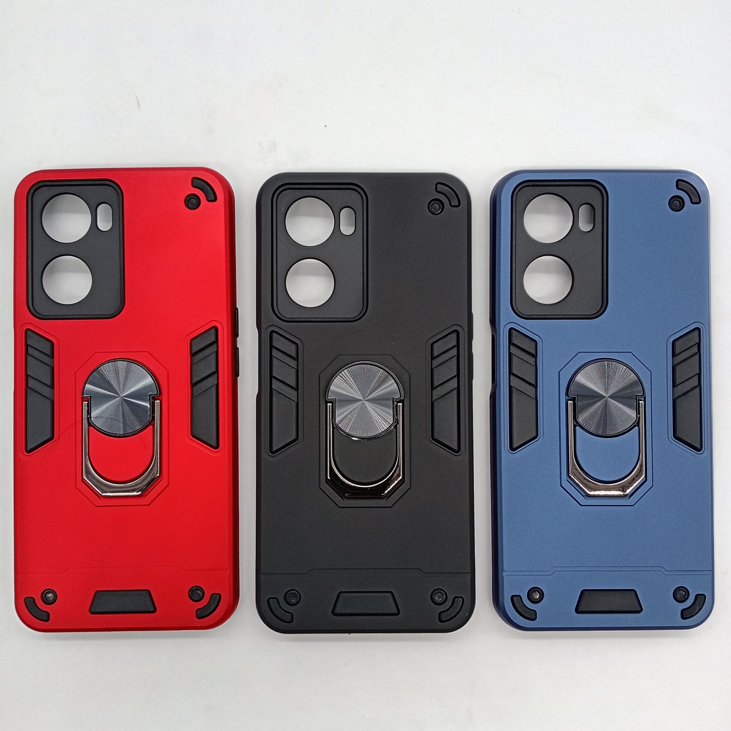 OPPO A57 4G Hard PC Case with ring holder Shockproof Slim back Cover