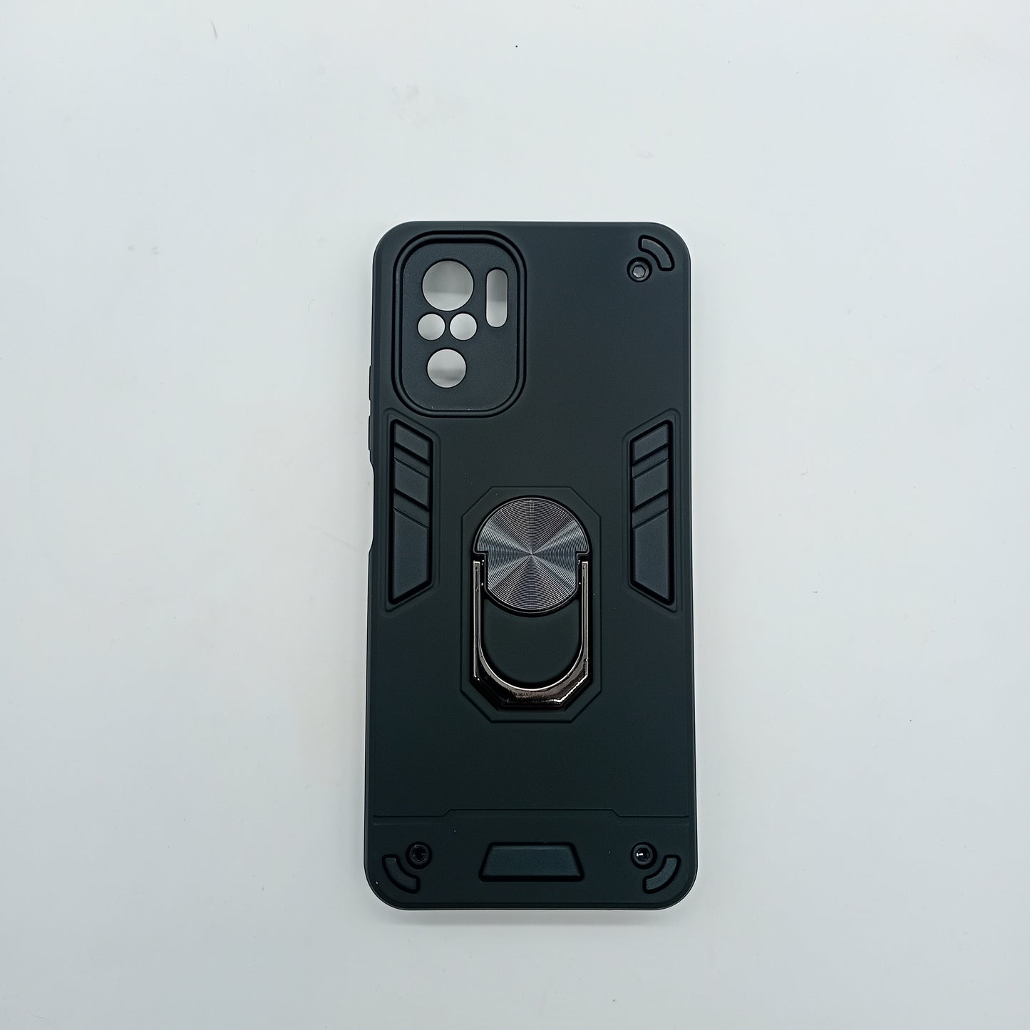 Redmi Note 10 Hard PC Case with ring holder Shockproof Slim back Cover