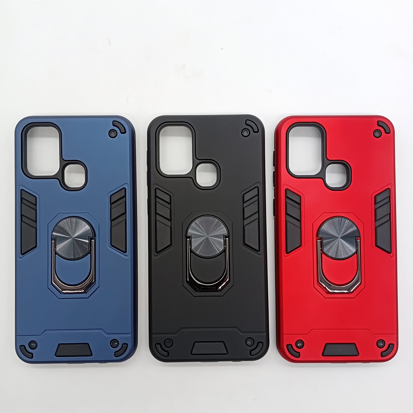 Samsung M31 Hard PC Case with ring holder Shockproof Slim back Cover