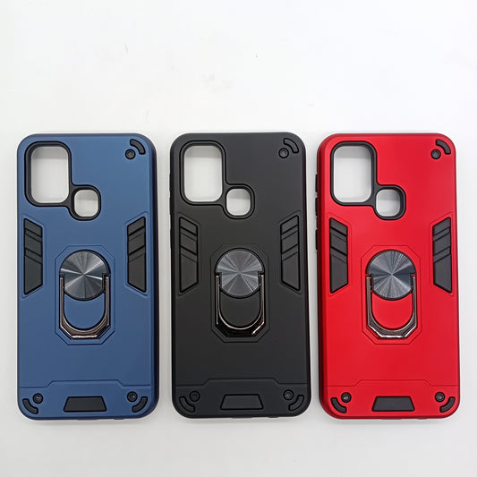 Samsung M31 Hard PC Case with ring holder Shockproof Slim back Cover