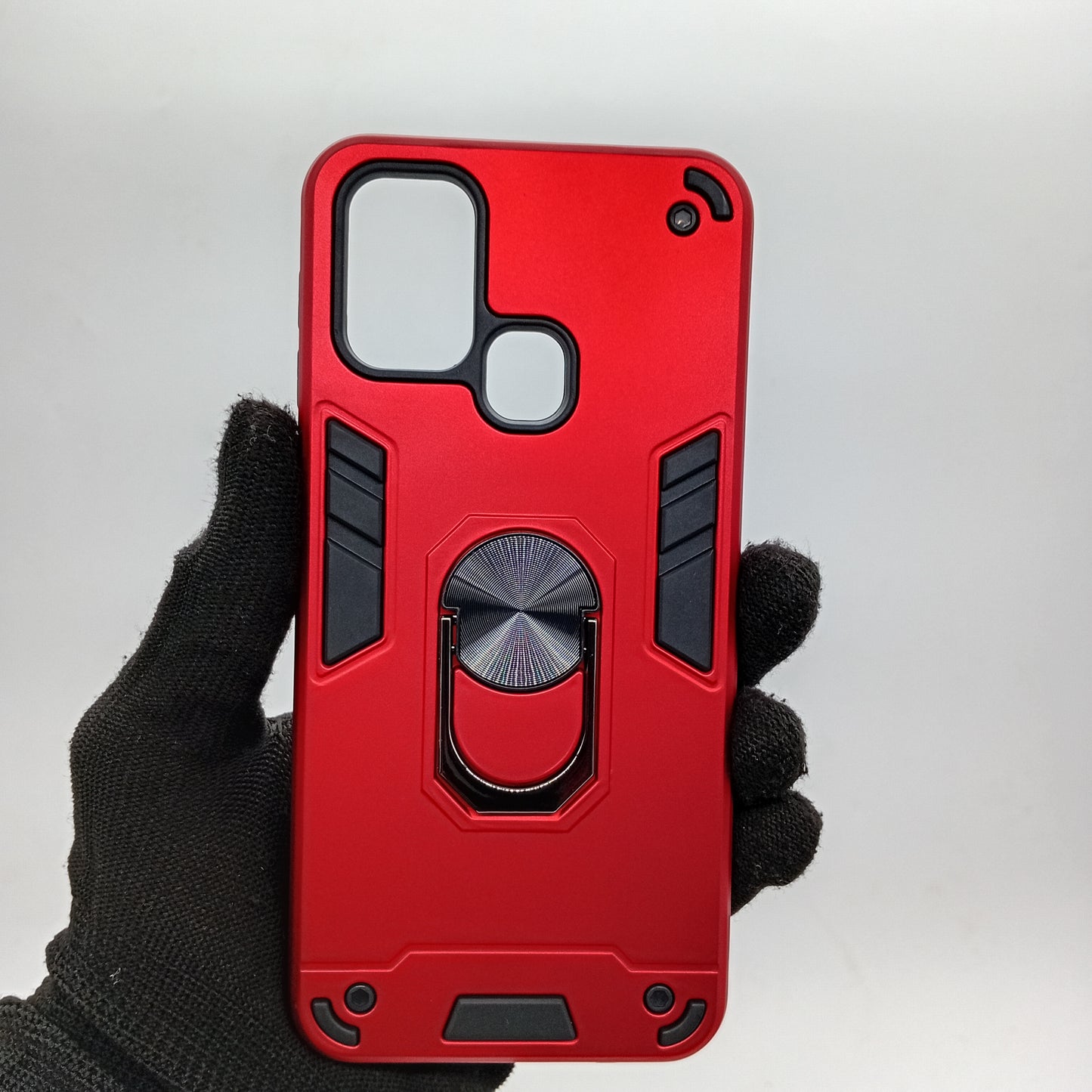 Samsung M31 Hard PC Case with ring holder Shockproof Slim back Cover