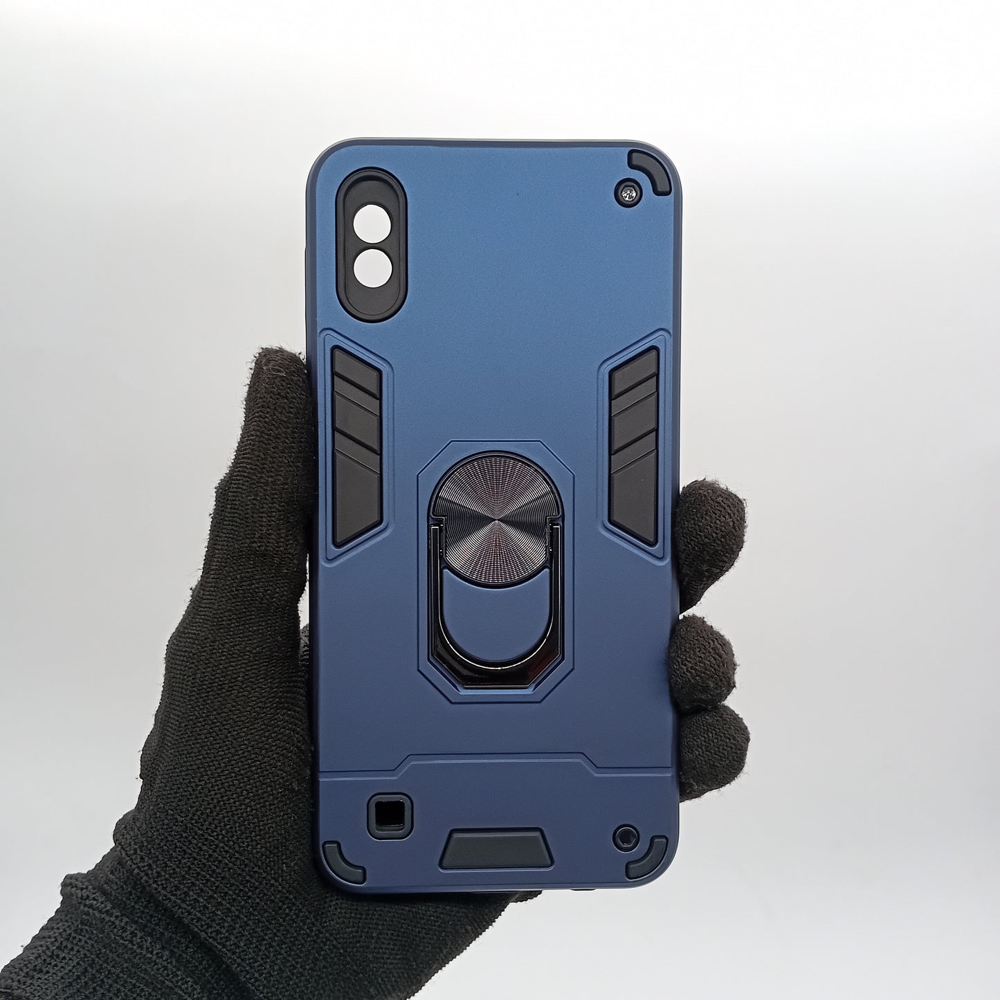 Samsung A10 Hard PC Case with ring holder Shockproof Slim back Cover