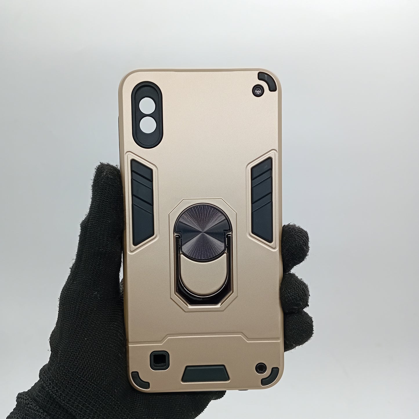 Samsung A10 Hard PC Case with ring holder Shockproof Slim back Cover