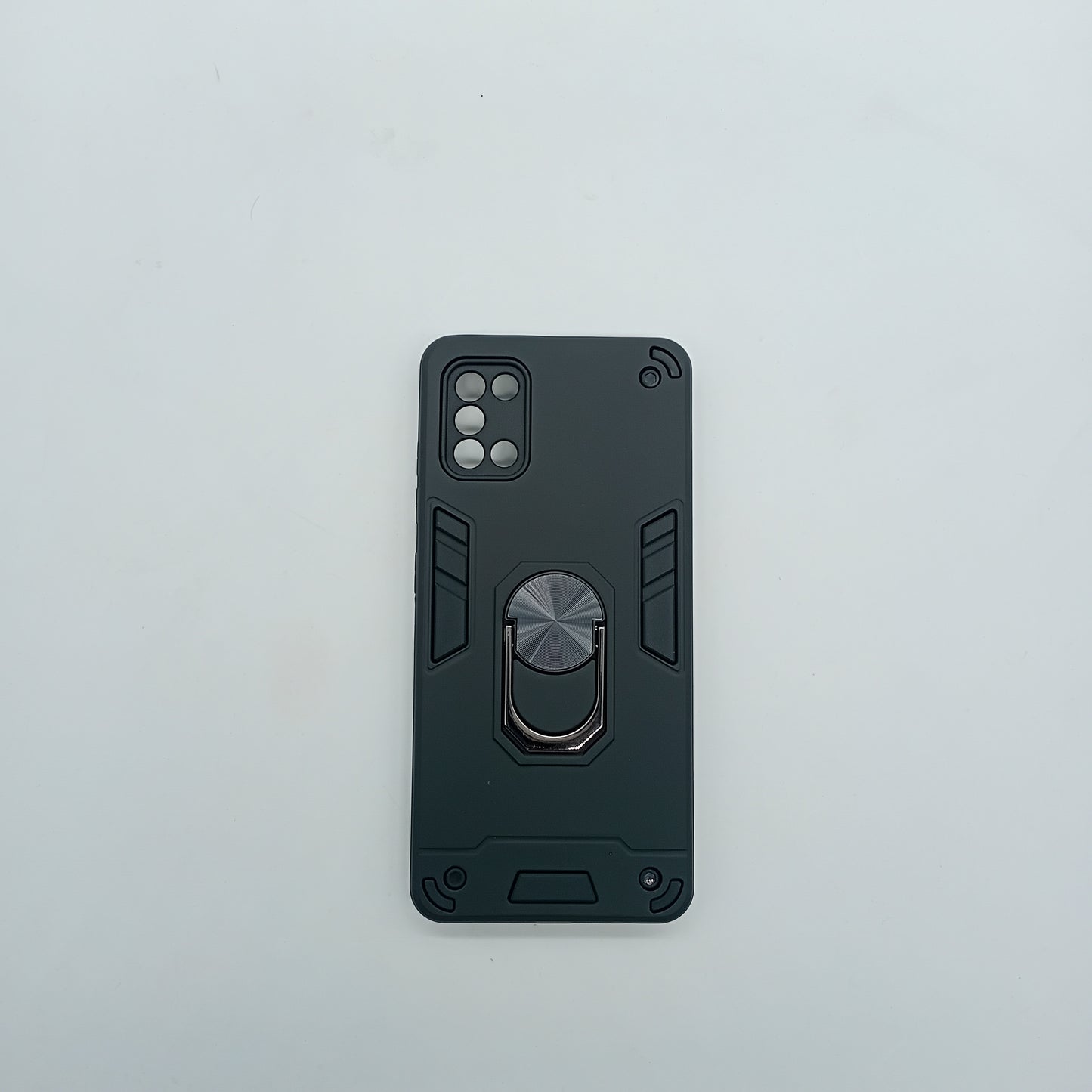 Samsung A31 Hard PC Case with ring holder Shockproof Slim back Cover