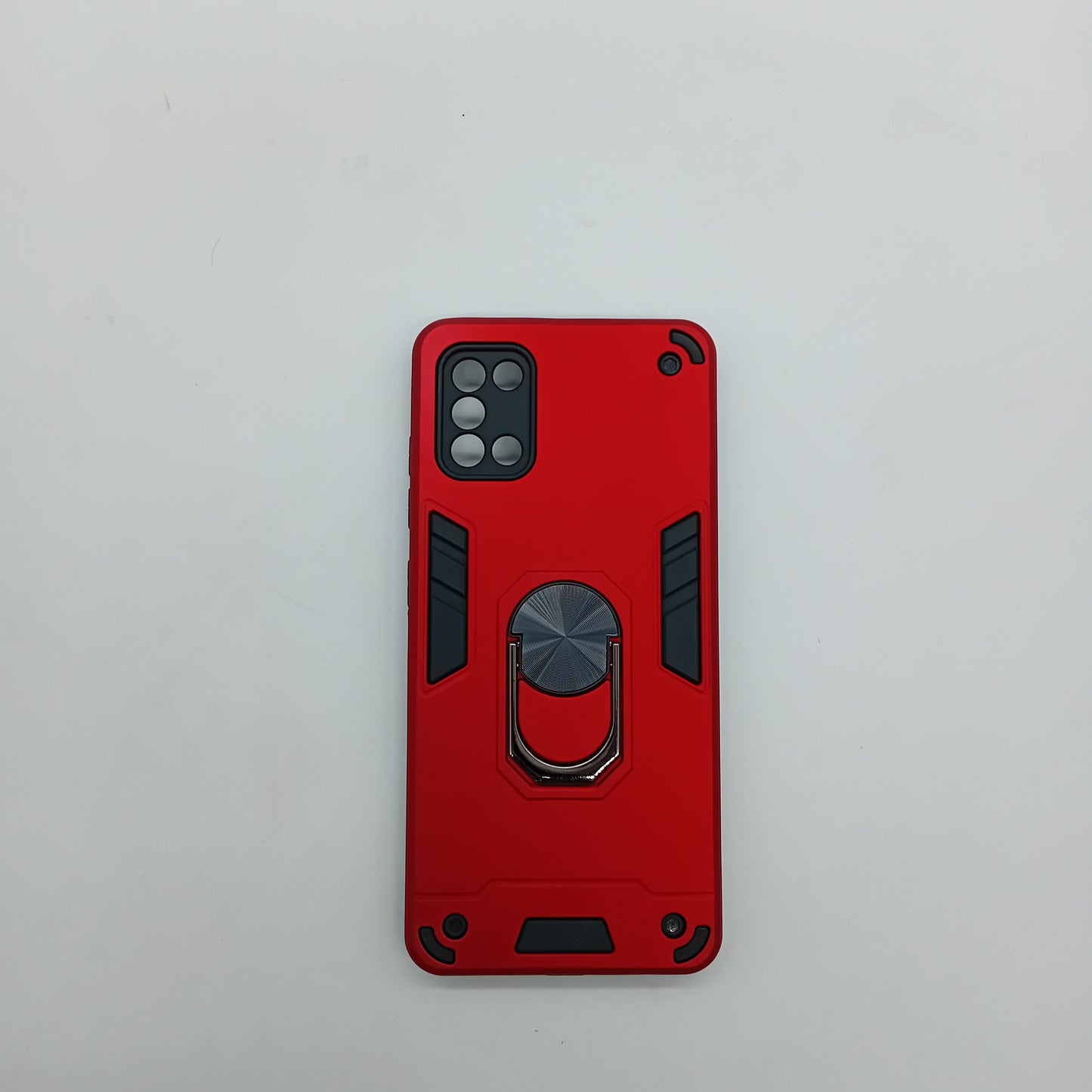 Samsung A31 Hard PC Case with ring holder Shockproof Slim back Cover