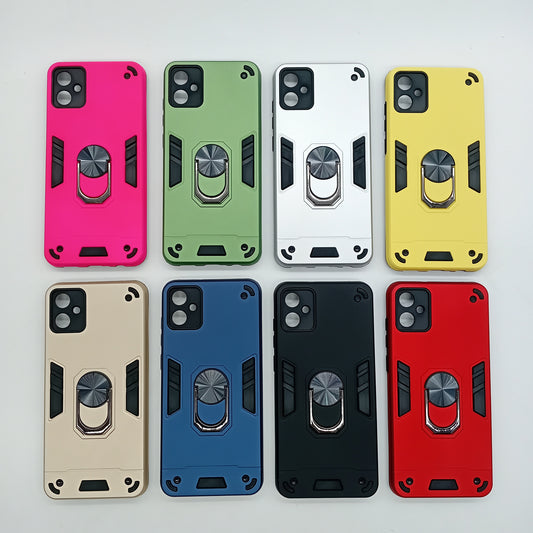 Samsung A05 Hard PC Case with ring holder Shockproof Slim back Cover