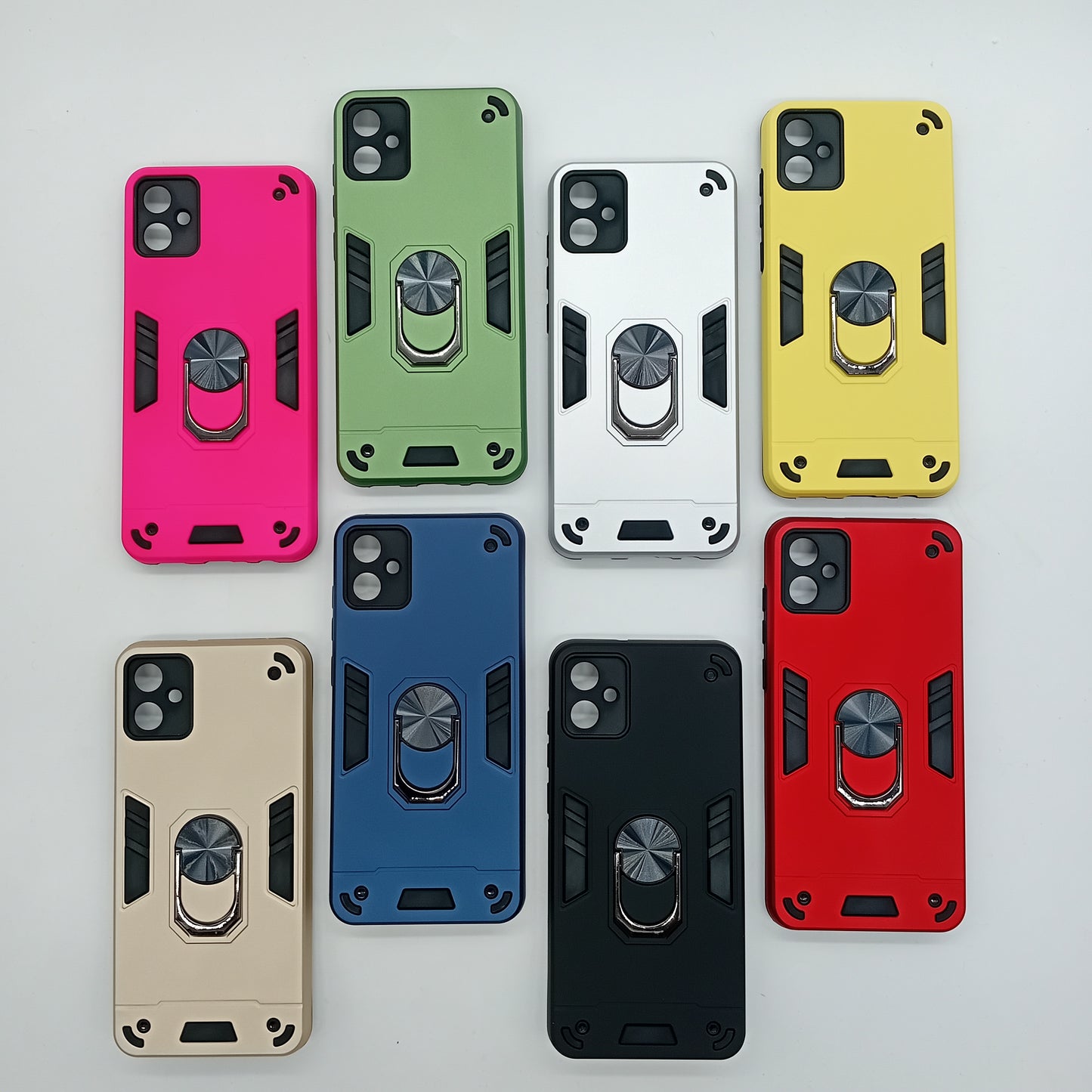 Samsung A05 Hard PC Case with ring holder Shockproof Slim back Cover