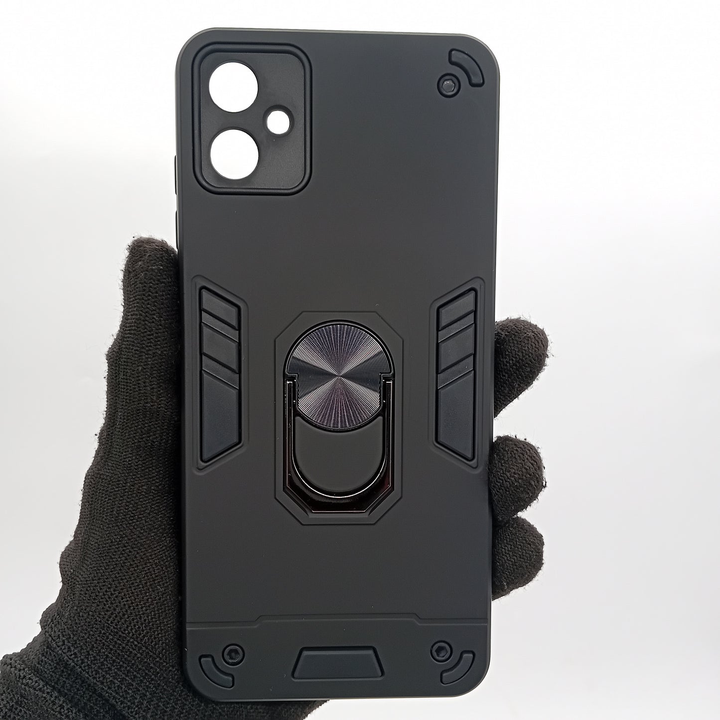 Samsung A05 Hard PC Case with ring holder Shockproof Slim back Cover