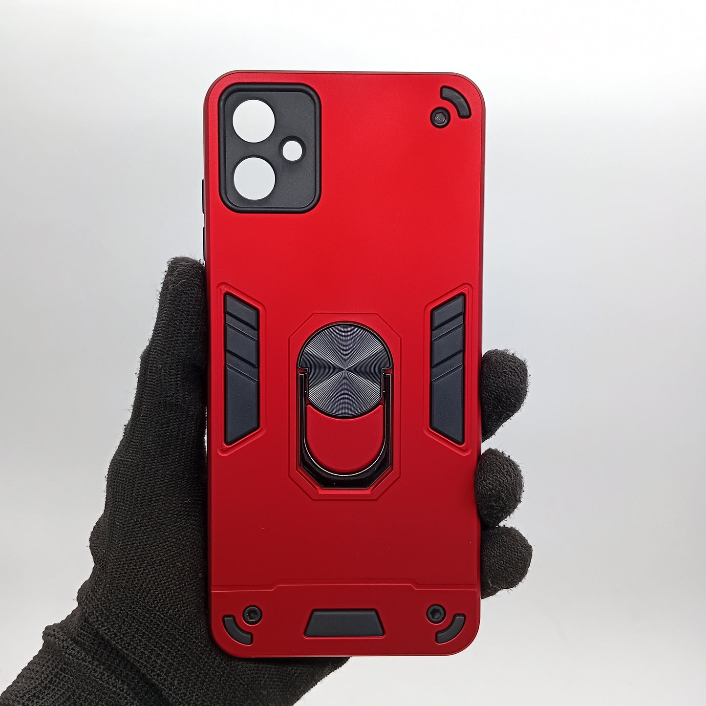 Samsung A05 Hard PC Case with ring holder Shockproof Slim back Cover