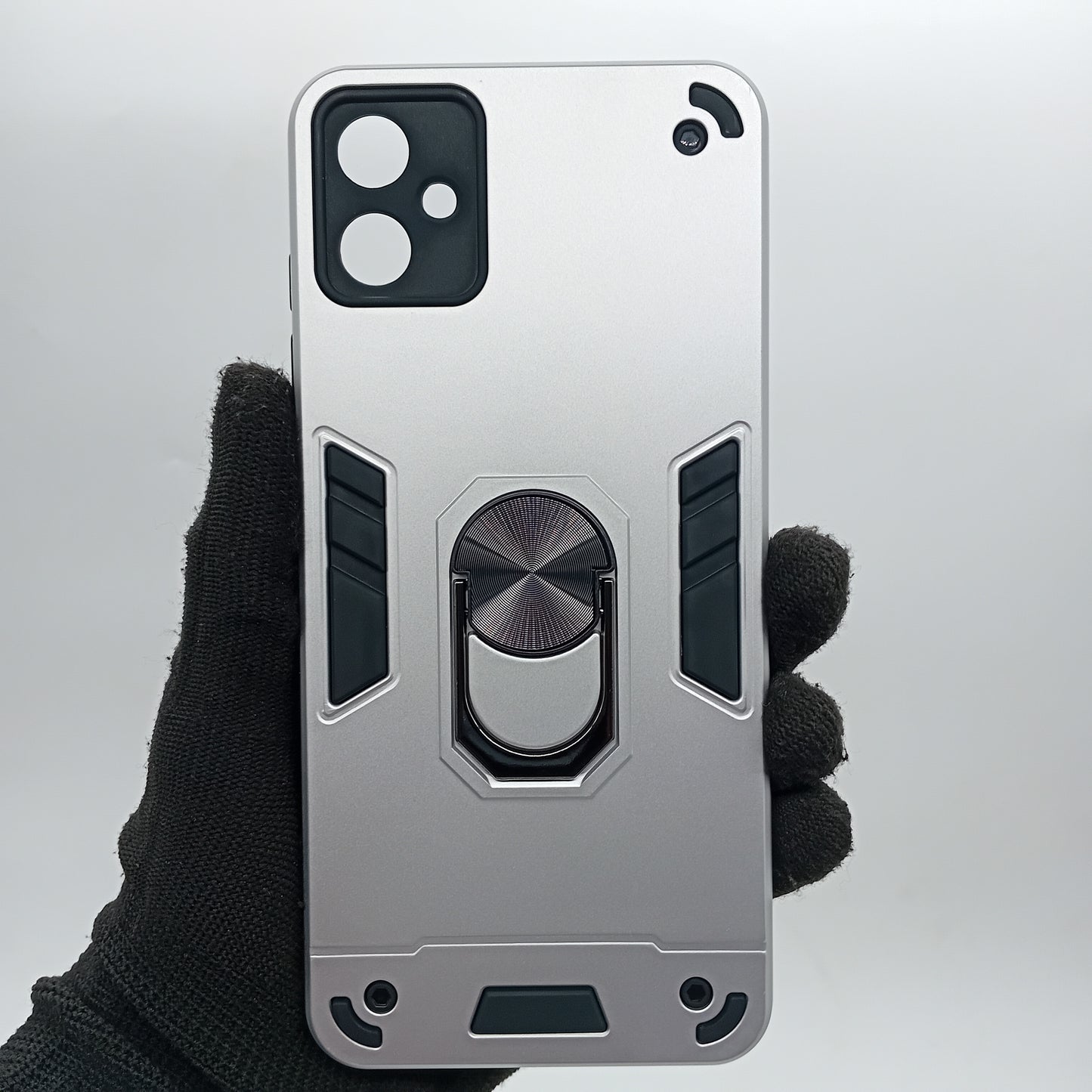 Samsung A05 Hard PC Case with ring holder Shockproof Slim back Cover