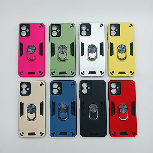 Samsung A06 Hard PC Case with ring holder Shockproof Slim back Cover