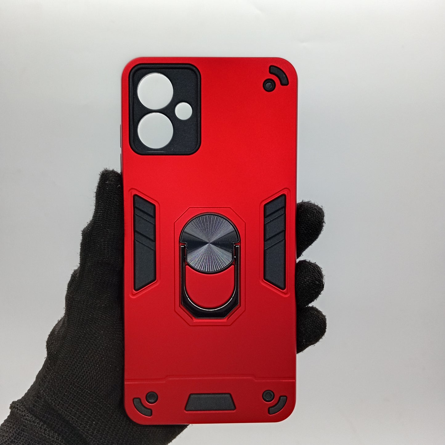 Samsung A06 Hard PC Case with ring holder Shockproof Slim back Cover