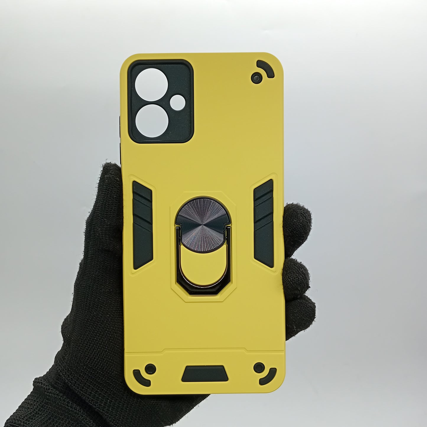 Samsung A06 Hard PC Case with ring holder Shockproof Slim back Cover