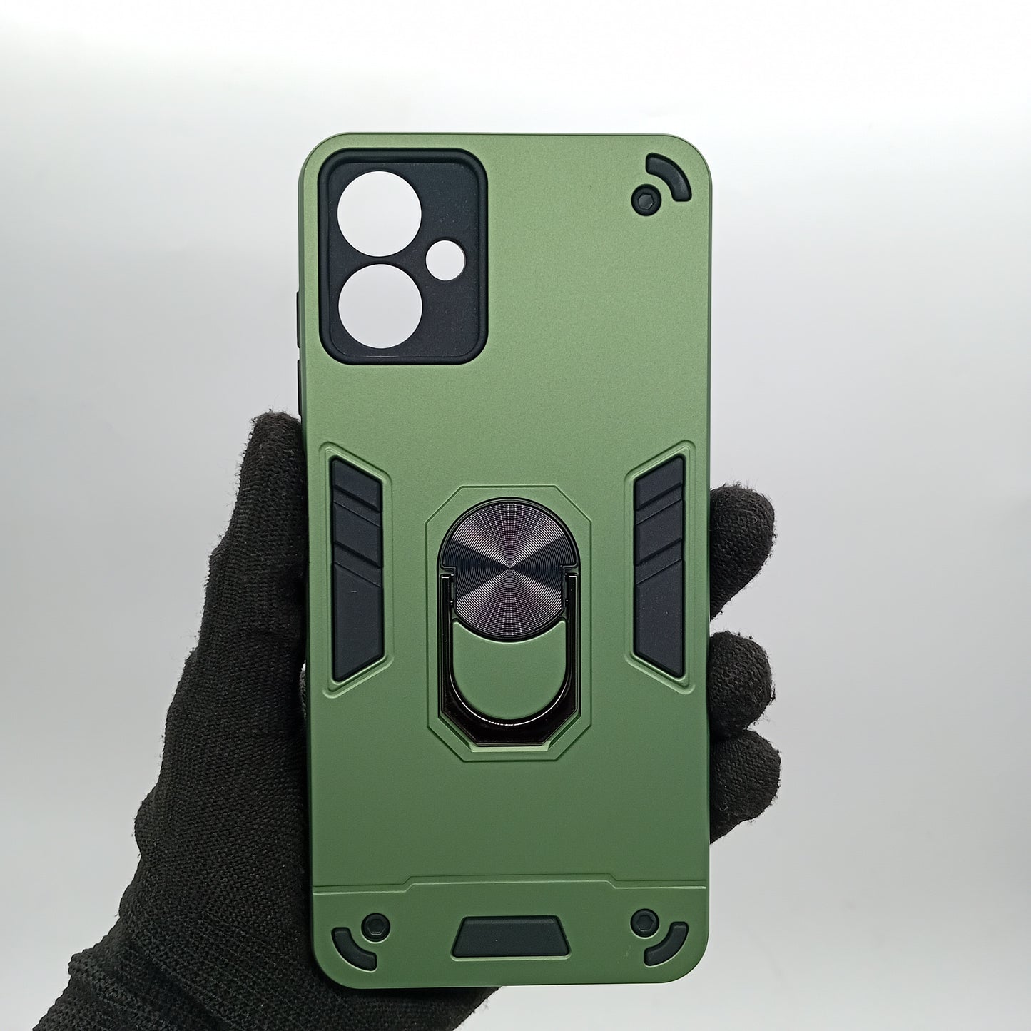 Samsung A06 Hard PC Case with ring holder Shockproof Slim back Cover