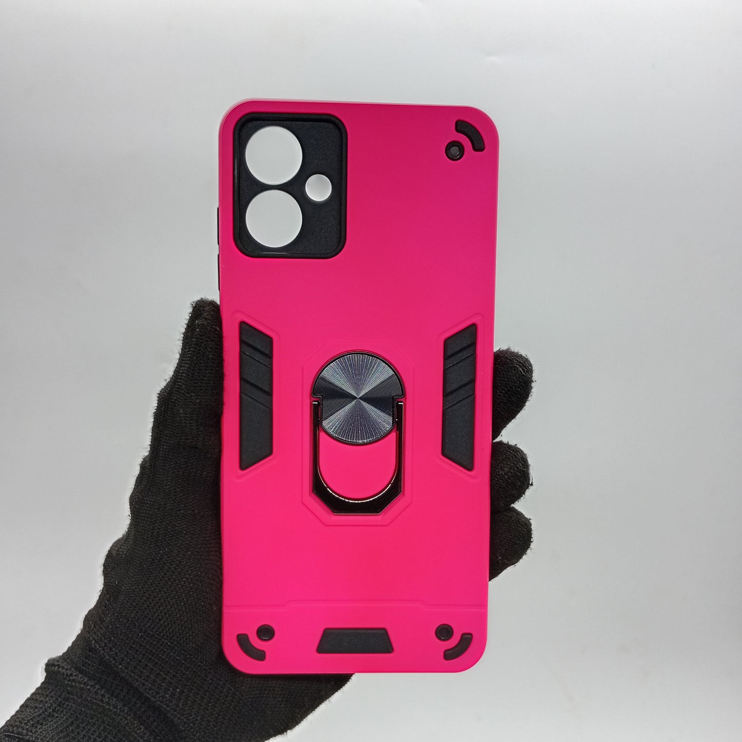 Samsung A06 Hard PC Case with ring holder Shockproof Slim back Cover