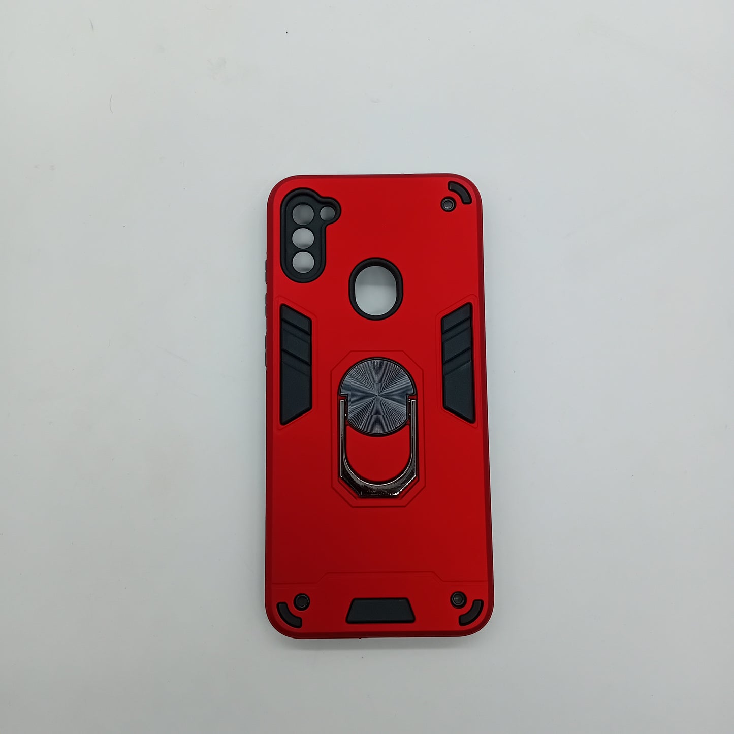 Samsung A11 / M11 Hard PC Case with ring holder Shockproof Slim back Cover