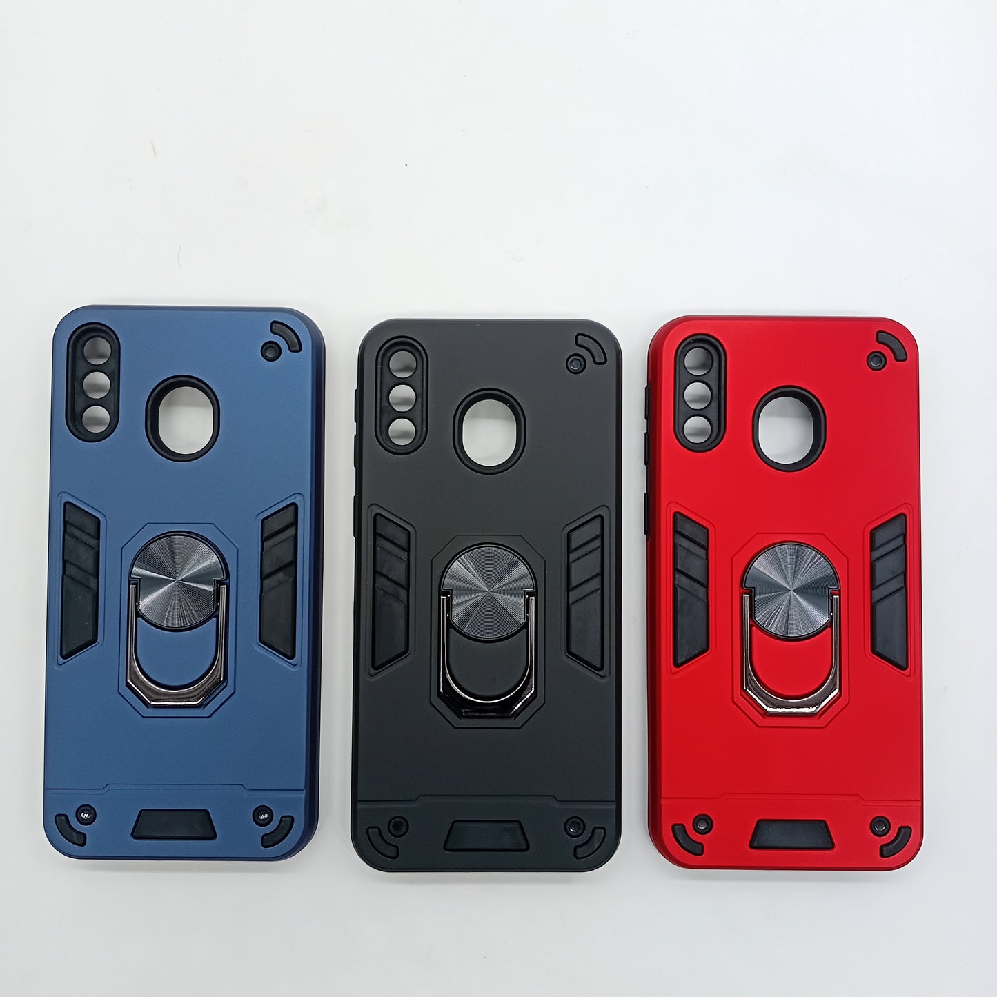 Samsung M20 Hard PC Case with ring holder Shockproof Slim back Cover