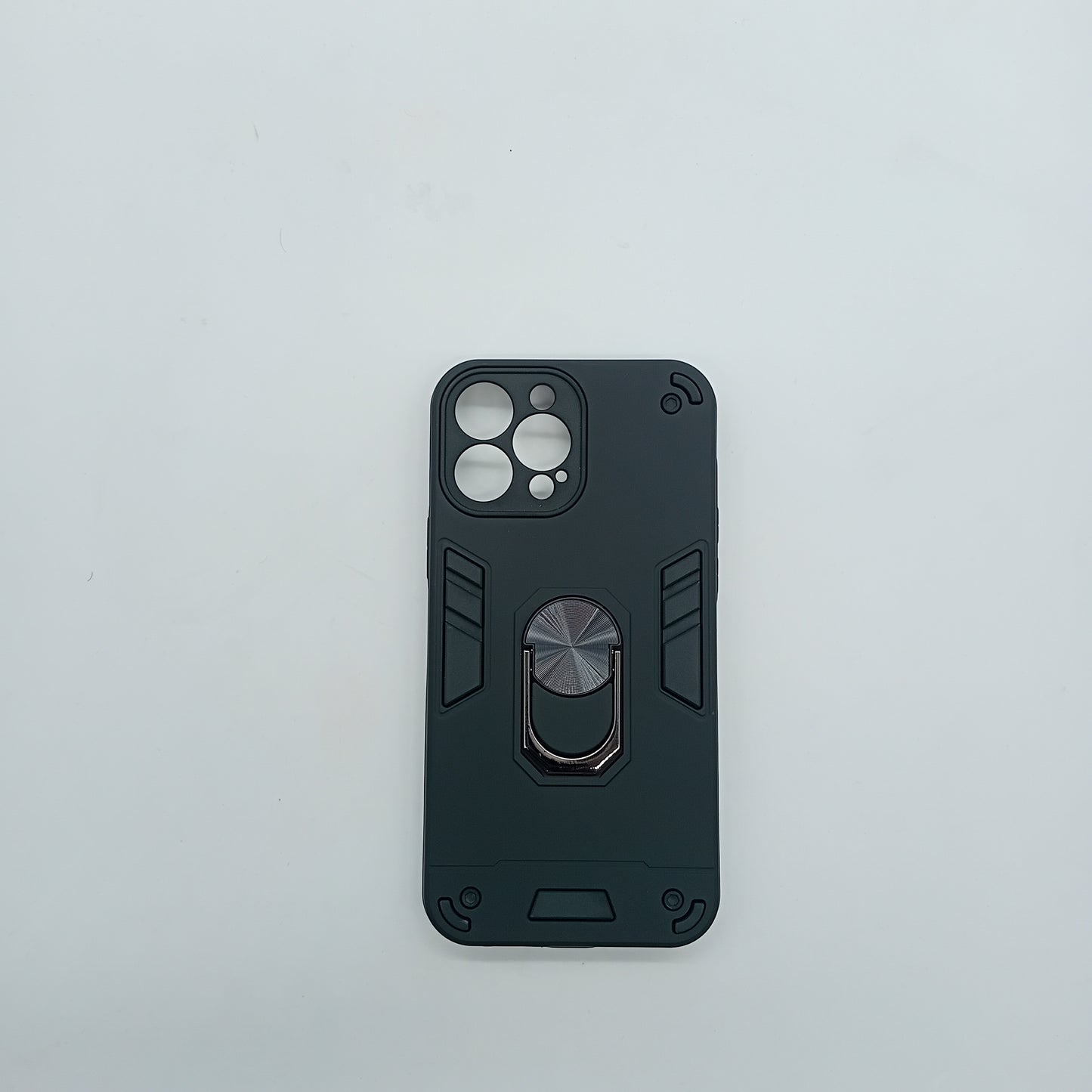 iPhone 13 Pro Max Hard PC Case with ring holder Shockproof Slim back Cover