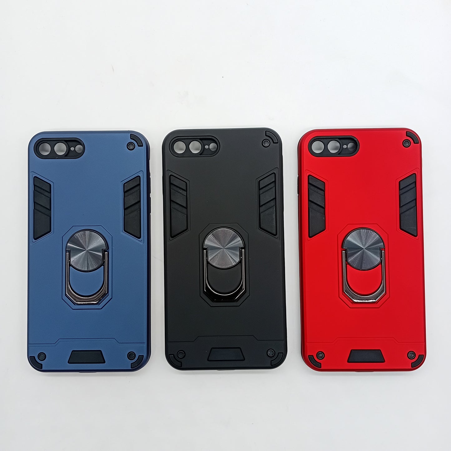 iPhone 7 Plus Hard PC Case with ring holder Shockproof Slim back Cover
