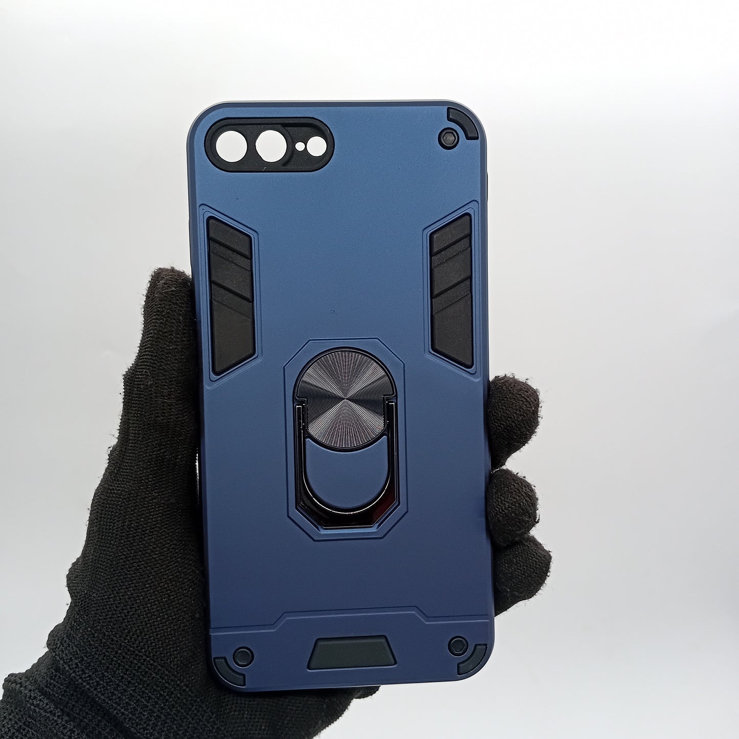 iPhone 7 Plus Hard PC Case with ring holder Shockproof Slim back Cover