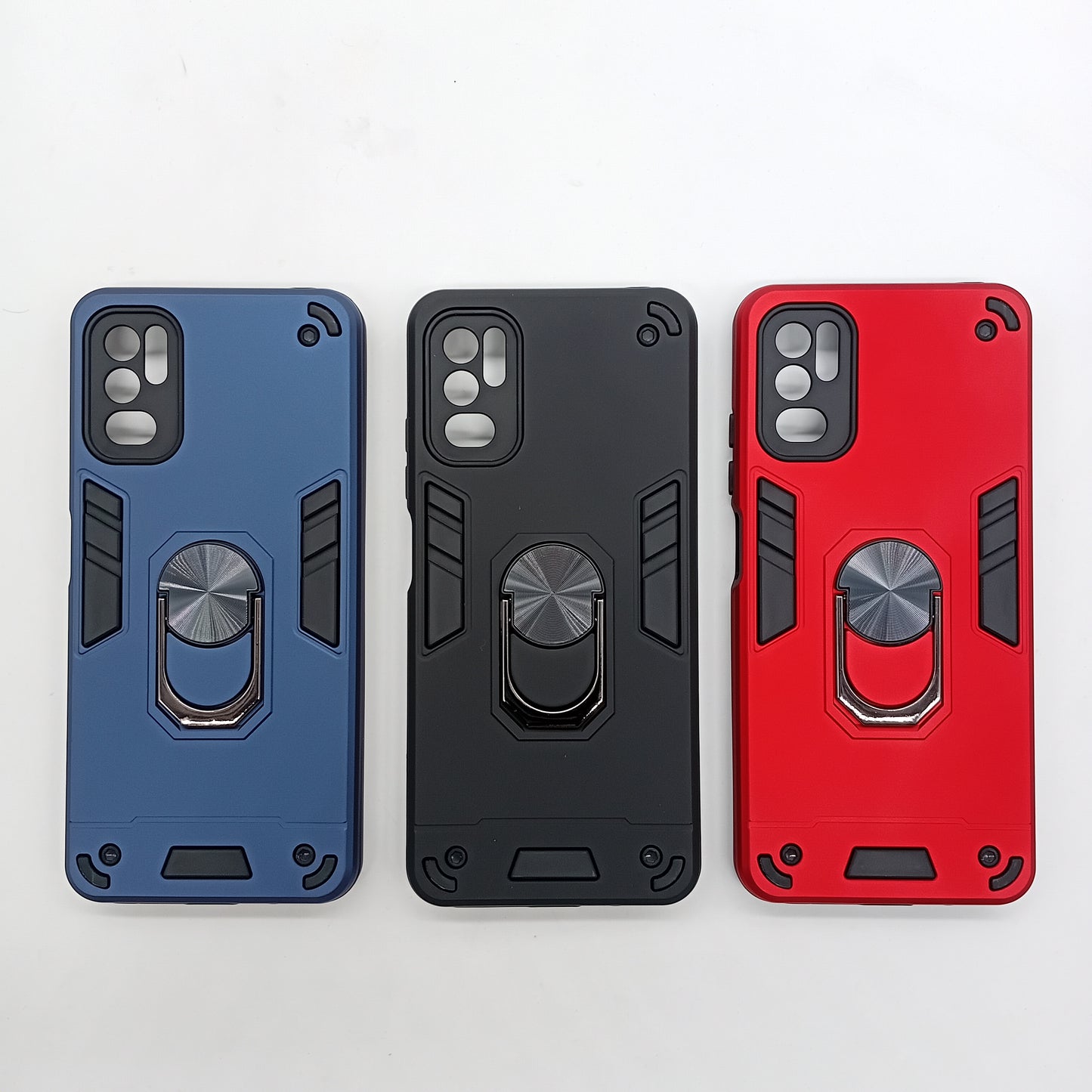 Redmi Note 10 5G Hard PC Case with ring holder Shockproof Slim back Cover