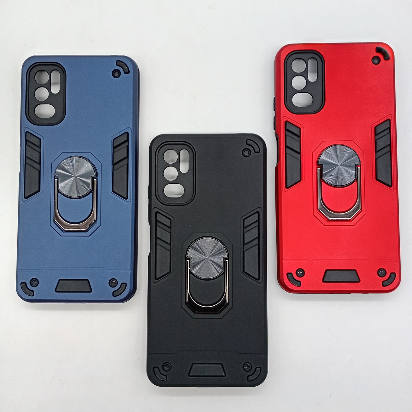 Redmi Note 10 5G Hard PC Case with ring holder Shockproof Slim back Cover